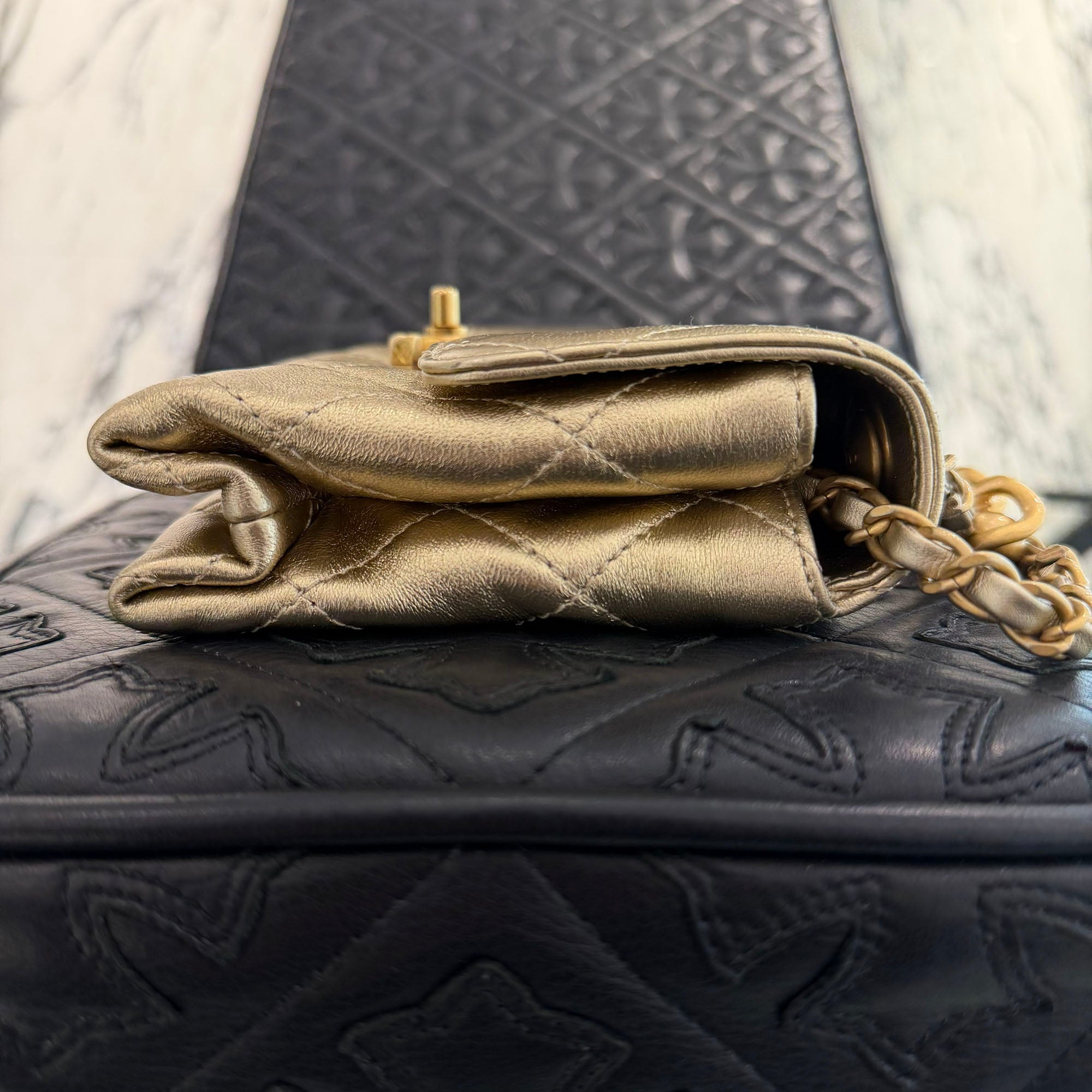 CHANEL 2022SS Mini Matelassé Chain Flap Chain Shoulder Bag シャネル ミニマトラッセ フラップチェーンショルダーバッグ