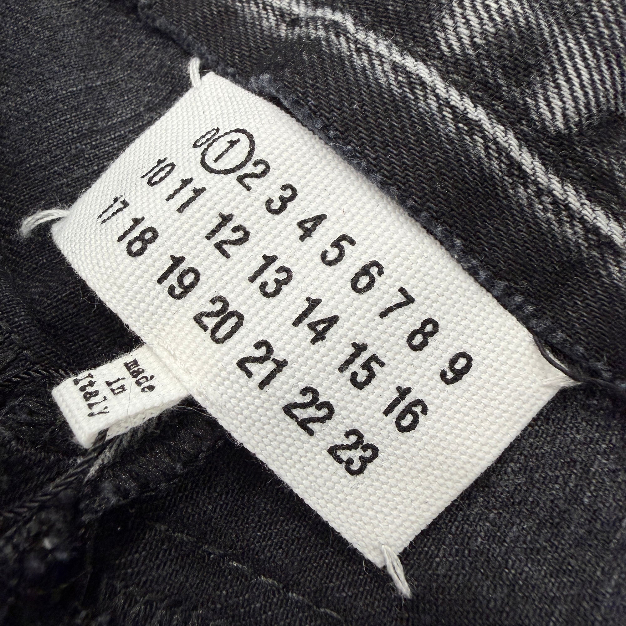 Maison Margiela 2021SS Destructured Denim Pants S51LA0132 S30496 Size 42 メゾン マルジェラ デストラクチャードデニムパンツ サイズ42