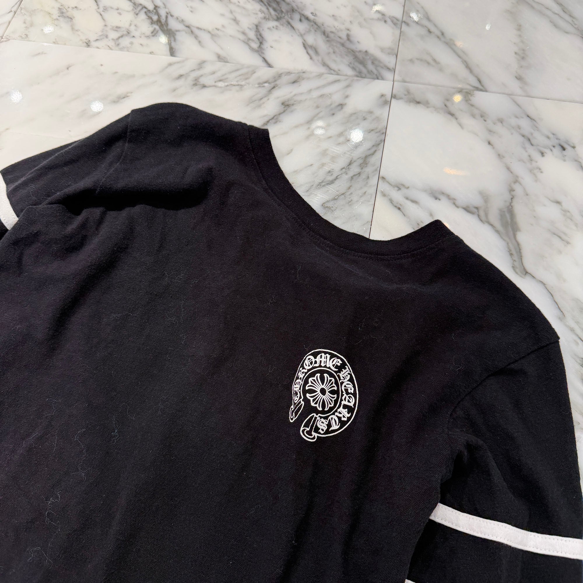 CHROME HEARTS 33 Horseshoe Long Sleeve Tee Size S クロムハーツ 33 ホースシュー ロングスリーブＴシャツ サイズS