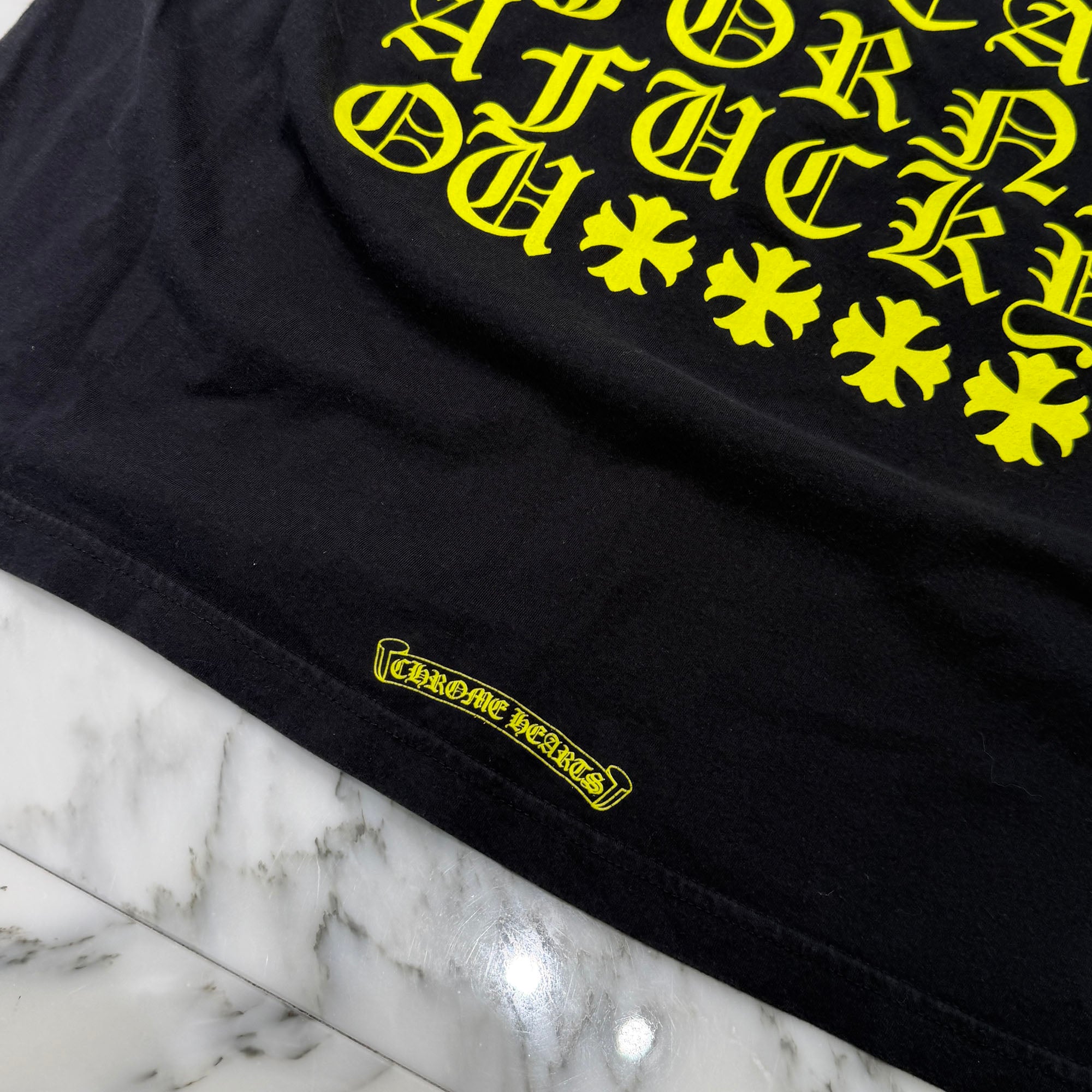CHROME HEARTS Made In Hollywood Vertical Logo Tee Size XL クロムハーツ メイドインハリウッド ヴァーティカルロゴ Tシャツ サイズXL