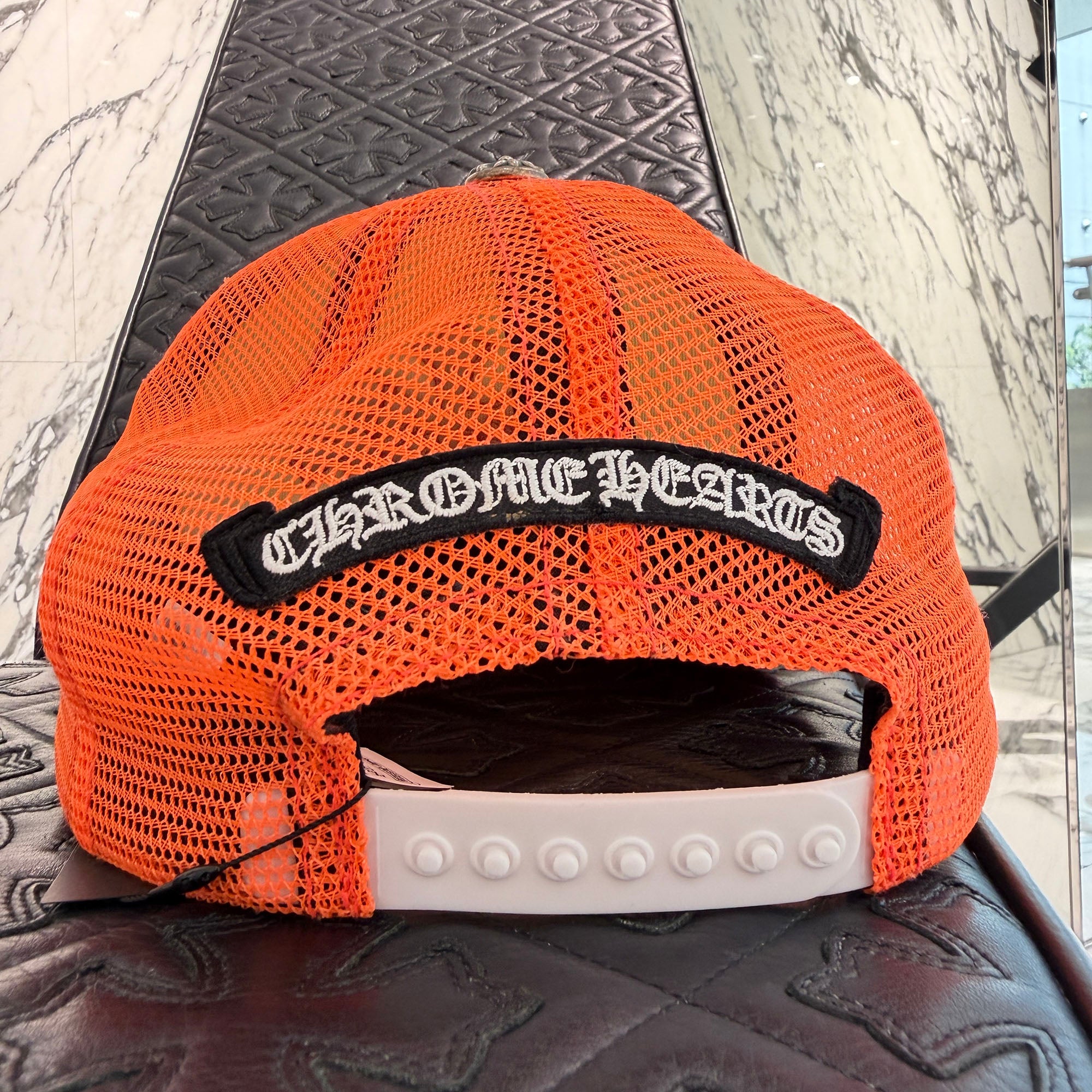 CHROME HEARTS Triple Cross Patch Trucker Cap ONE SIZE（53-60）クロムハーツ トリプルクロスパッチ トラッカーキャップ ONE SIZE（53-60）