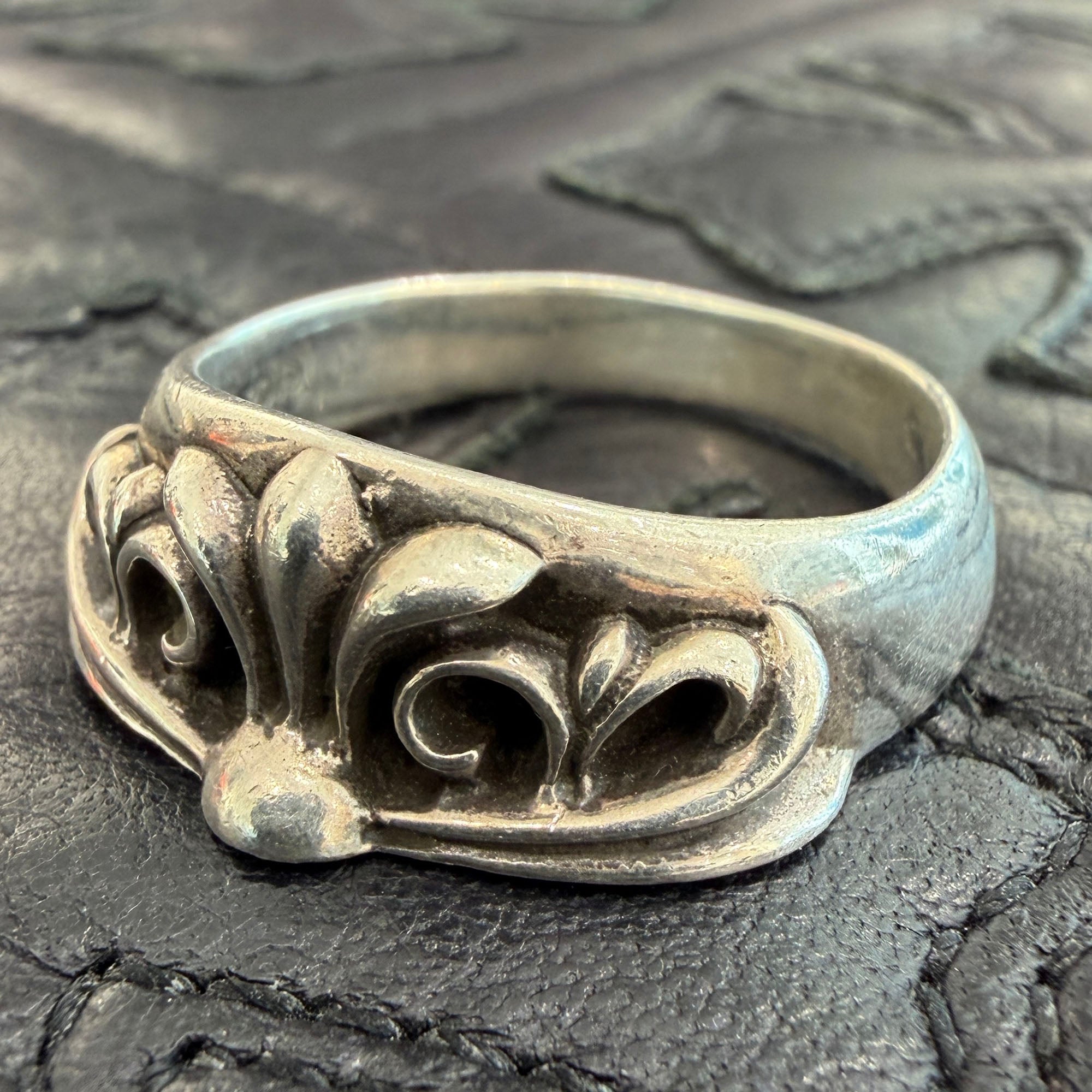 CHROME HEARTS Half Classic Keeper Ring Size 26号 クロムハーツ ハーフクラッシックキーパー リング サイズ26号