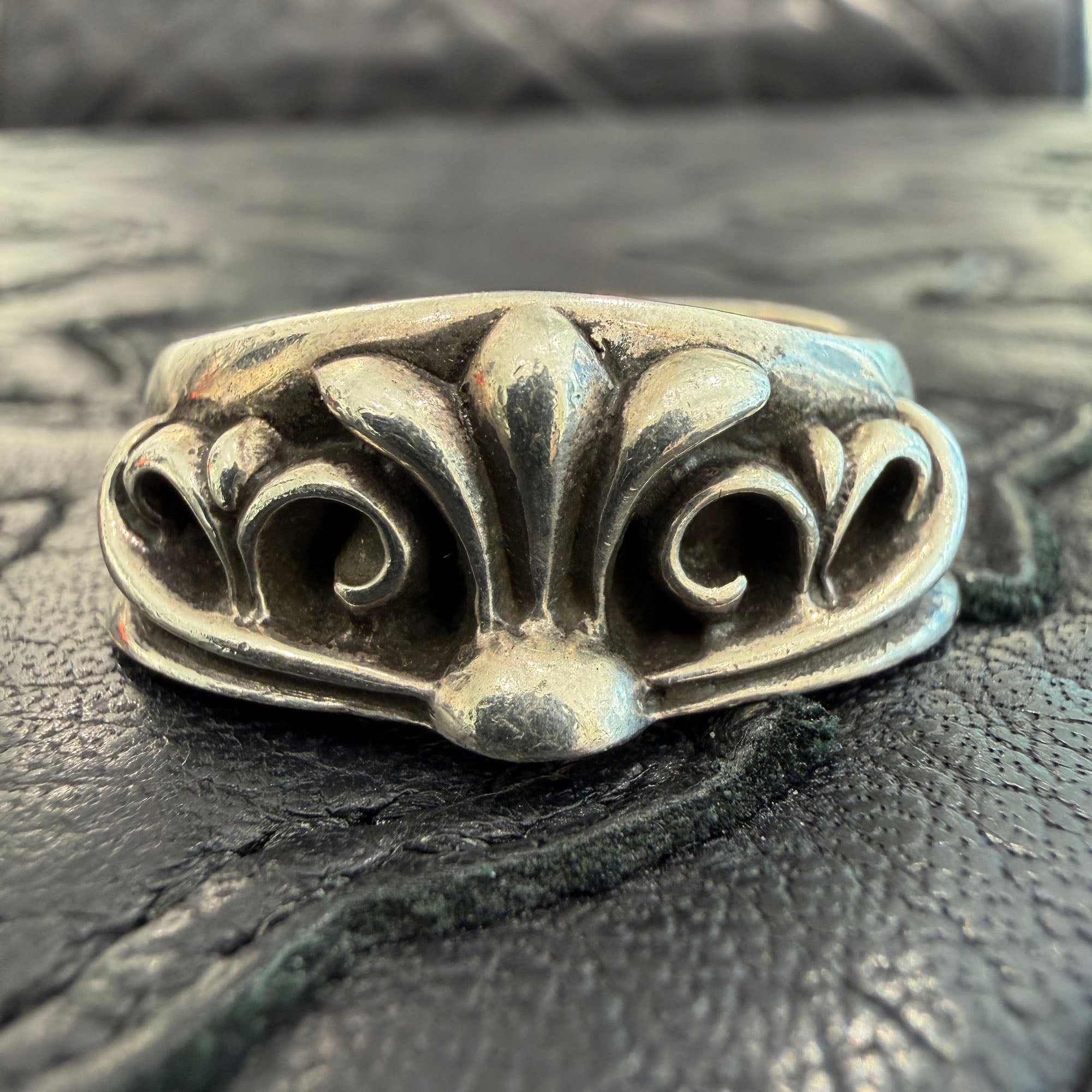 CHROME HEARTS Half Classic Keeper Ring Size 26号 クロムハーツ ハーフクラッシックキーパー リング サイズ26号
