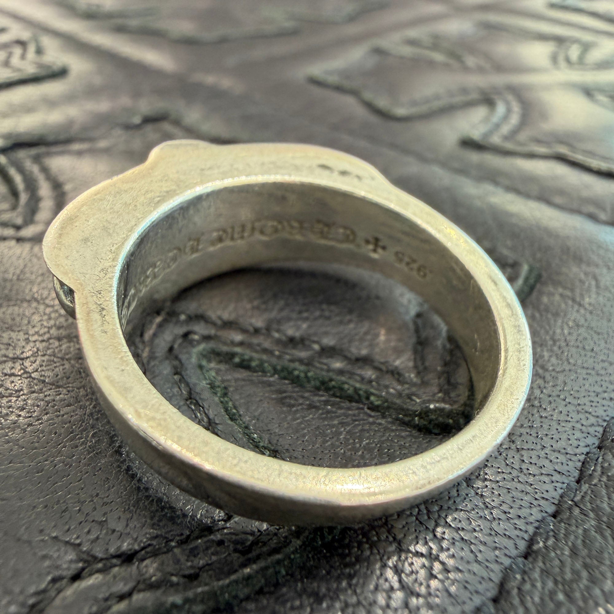 CHROME HEARTS Half Classic Keeper Ring Size 26号 クロムハーツ ハーフクラッシックキーパー リング サイズ26号