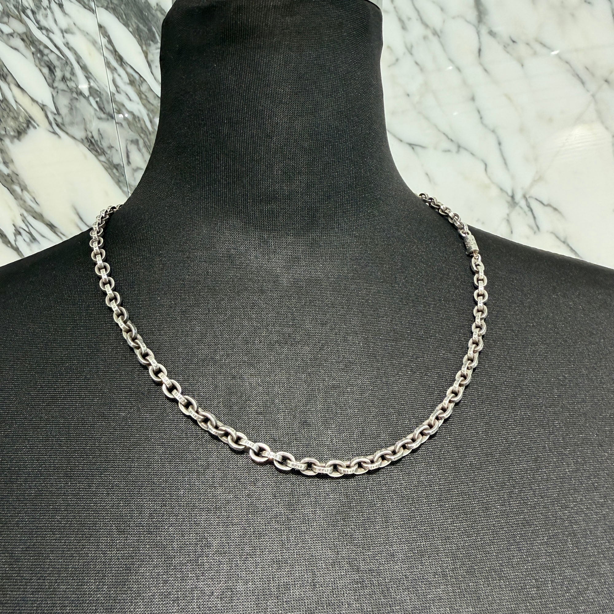 CHROME HEARTS ペーパーチェーン20インチ CHROME HEARTS Paper Chain 20 Inch クロムハーツ ペーパーチェーン 20