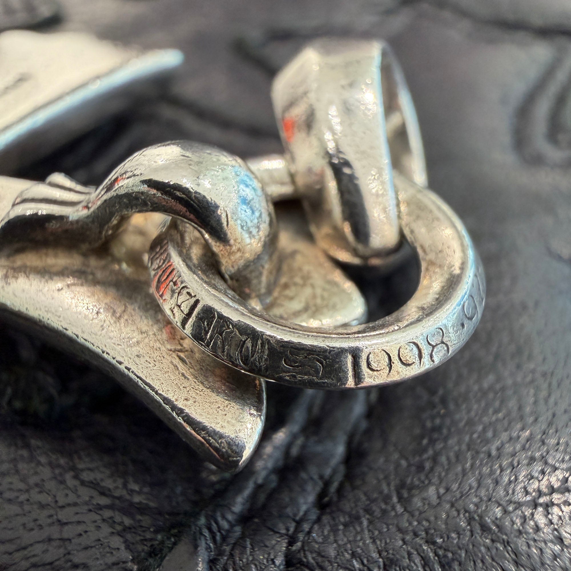 CHROME HEARTS Large Cross With Bail Pendant Top クロムハーツ ラージクロス ウィズ ベイル ペンダントトップ