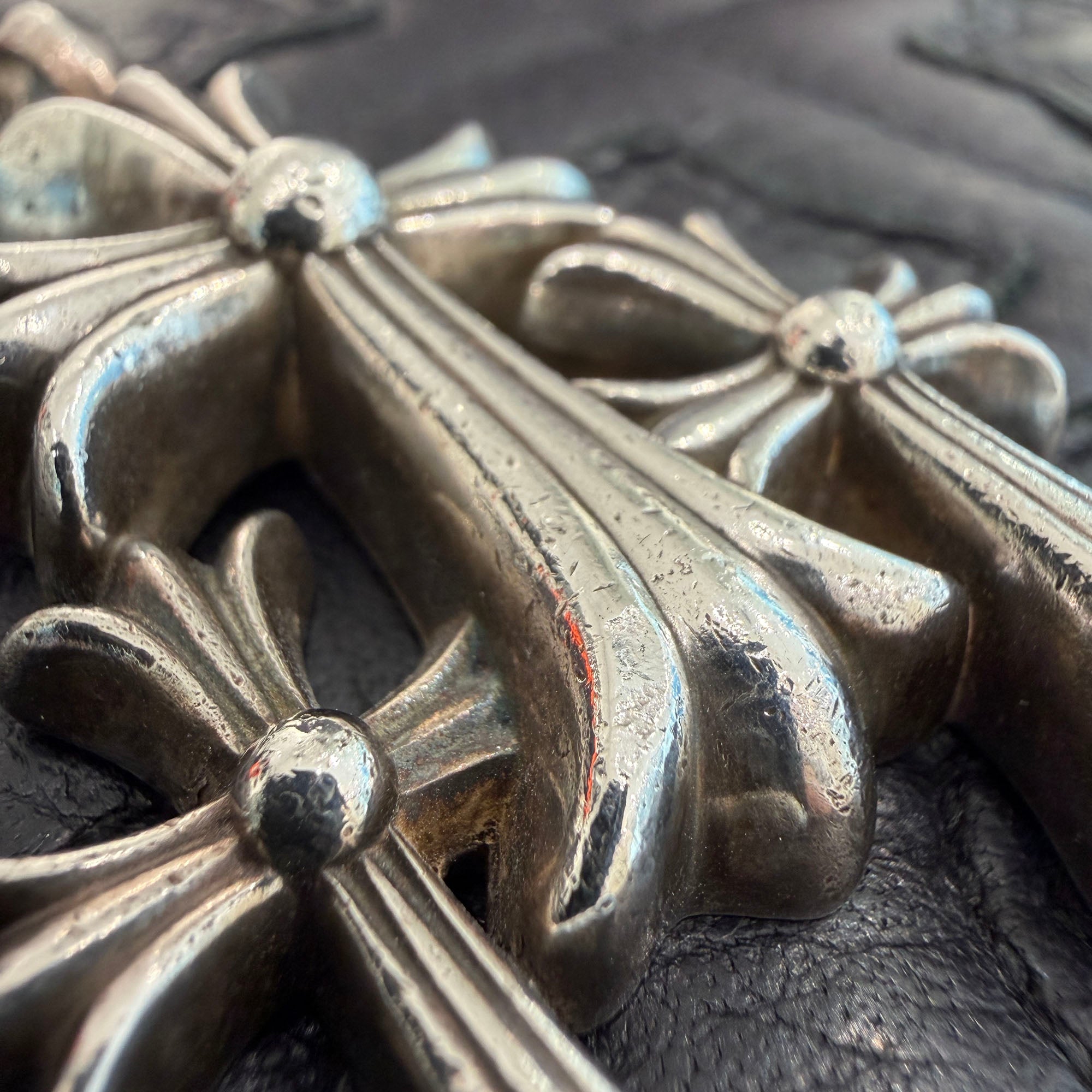CHROME HEARTS Triple Cross Pendant Top クロムハーツ トリプルクロス ペンダントトップ