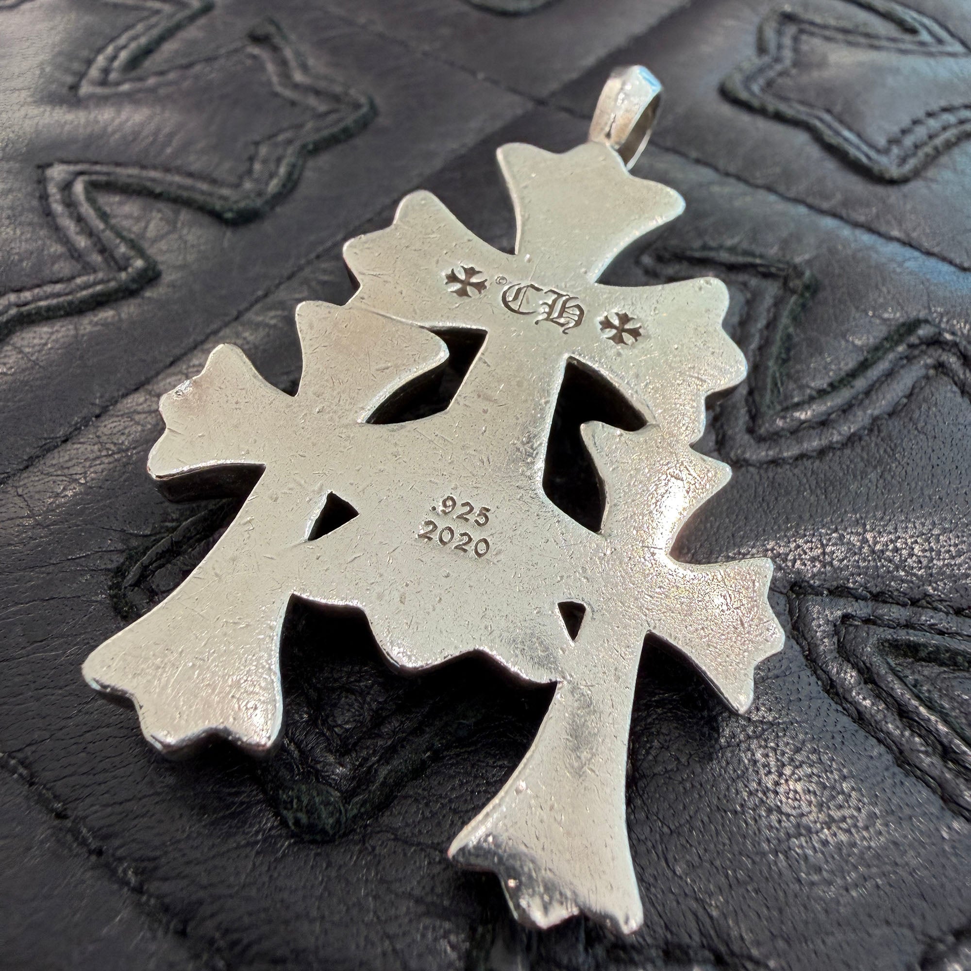 CHROME HEARTS Triple Cross Pendant Top クロムハーツ トリプルクロス ペンダントトップ