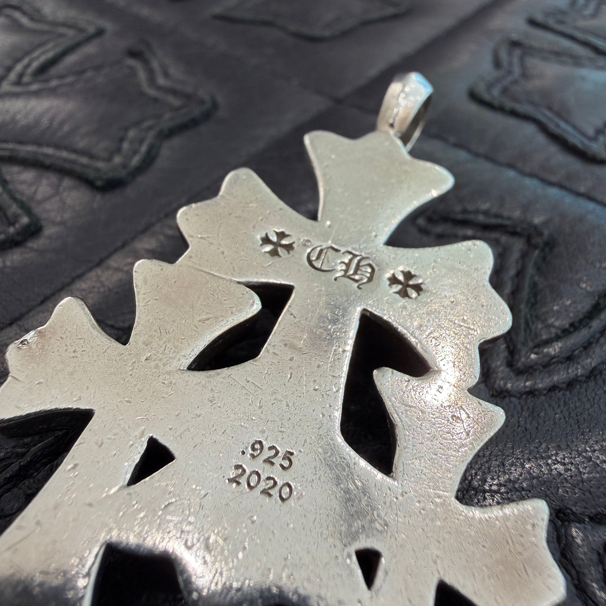 CHROME HEARTS Triple Cross Pendant Top クロムハーツ トリプルクロス ペンダントトップ