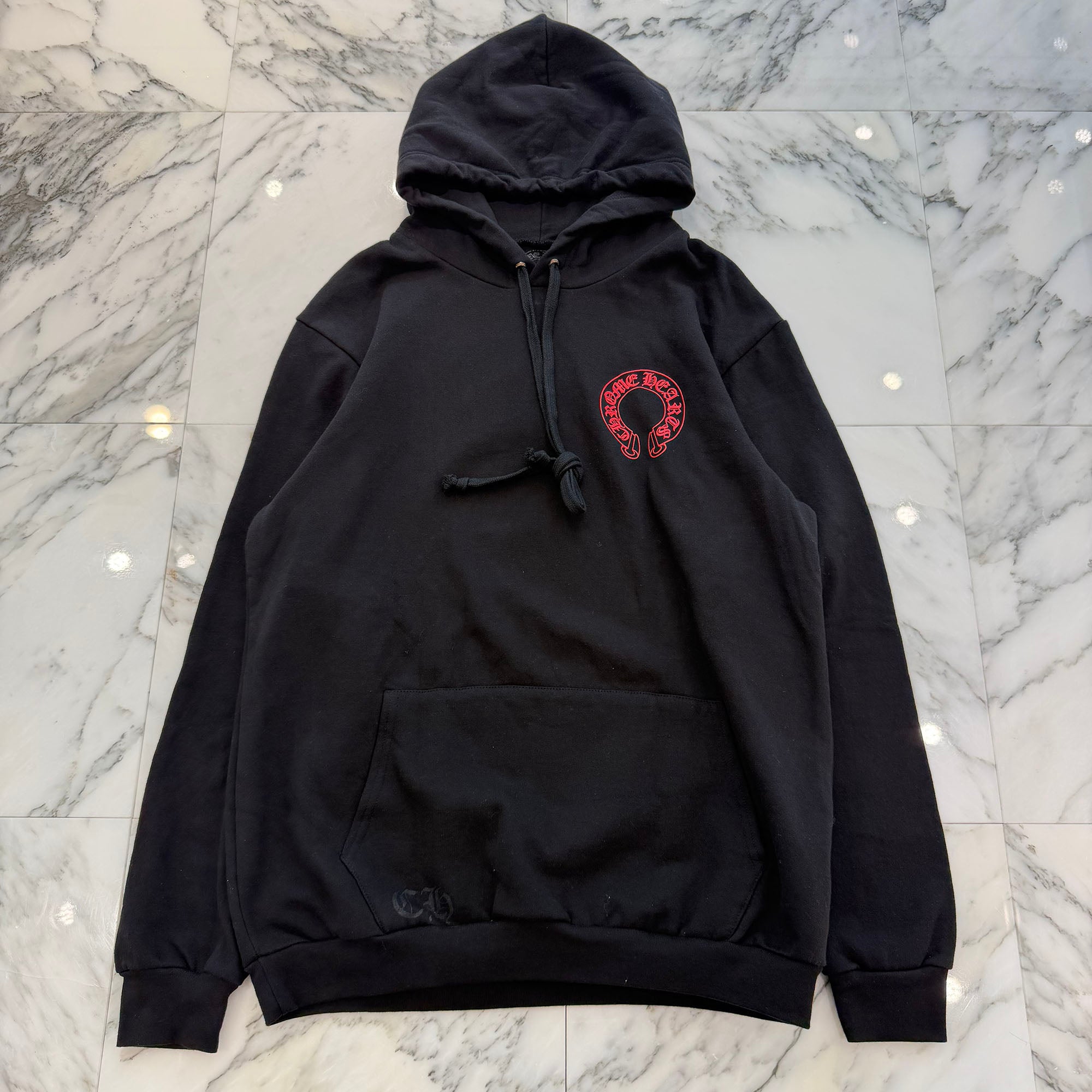 CHROME HEARTS Friends & Family Limited Floral Cross Arch Logo Pullover Hoodie Size XXL クロムハーツ フレンズアンドファミリー フローラルクロス アーチロゴ プルオーバーフーディ サイズXXL
