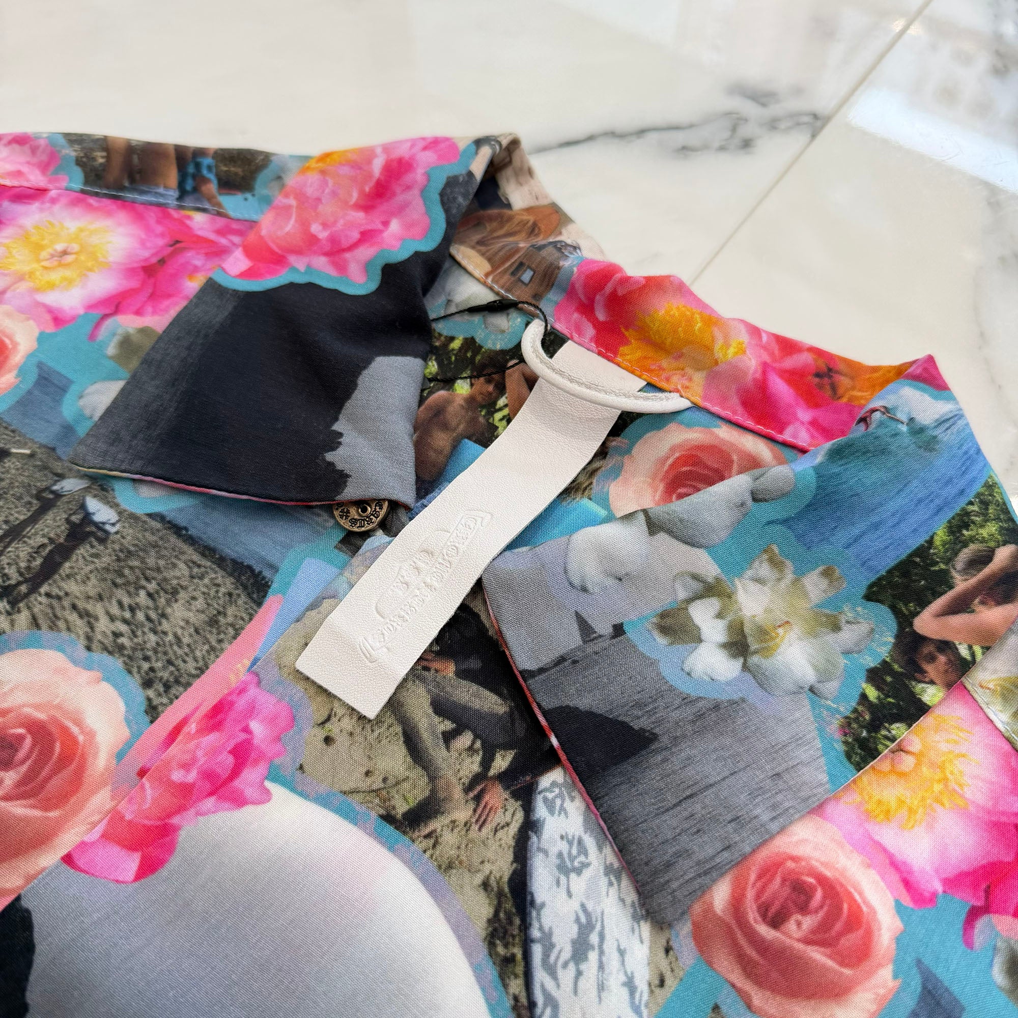 CHROME HEARTS Y NOT Multi Aloha Surf Short Sleeve Rayon Shirts Size XL クロムハーツ ワイノット マルチ アロハサーフ ショートスリーブ レーヨンシャツ サイズXL