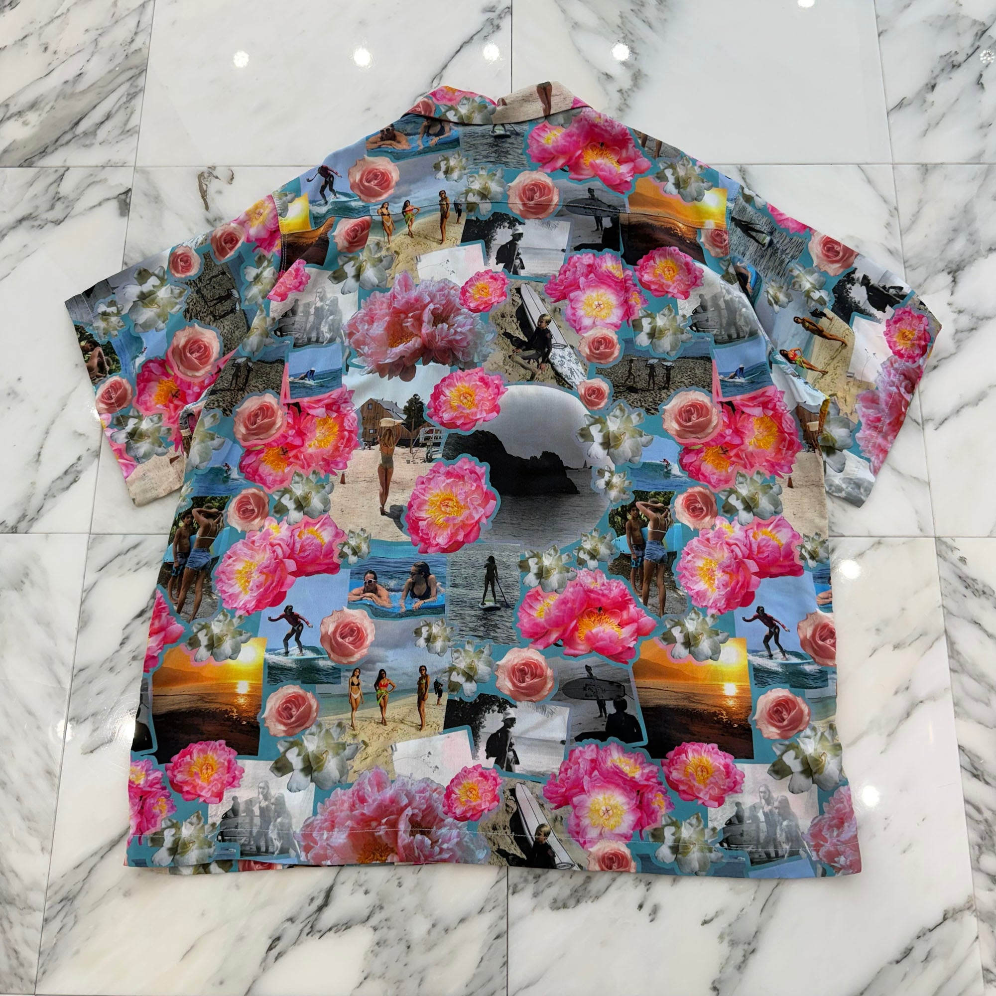 CHROME HEARTS Y NOT Multi Aloha Surf Short Sleeve Rayon Shirts Size XL クロムハーツ ワイノット マルチ アロハサーフ ショートスリーブ レーヨンシャツ サイズXL