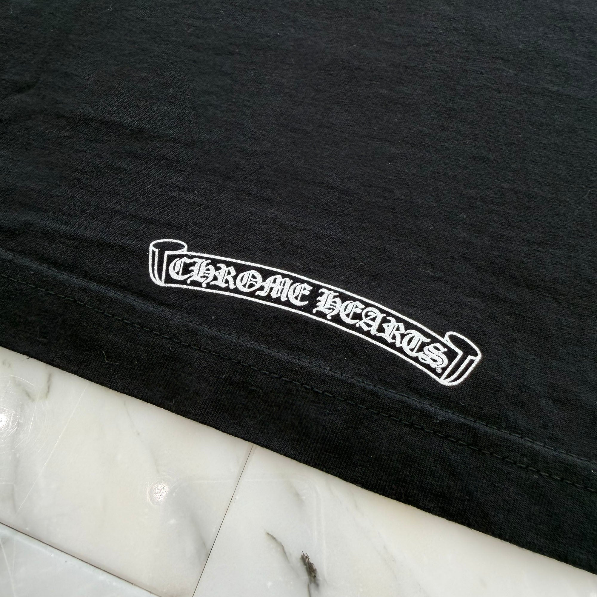CHROME HEARTS×THE HEROES PROJECT Horseshoe Tee Size S クロムハーツ×ザ・ヒーローズ・プロジェクト ホースシュー Tシャツ サイズ S