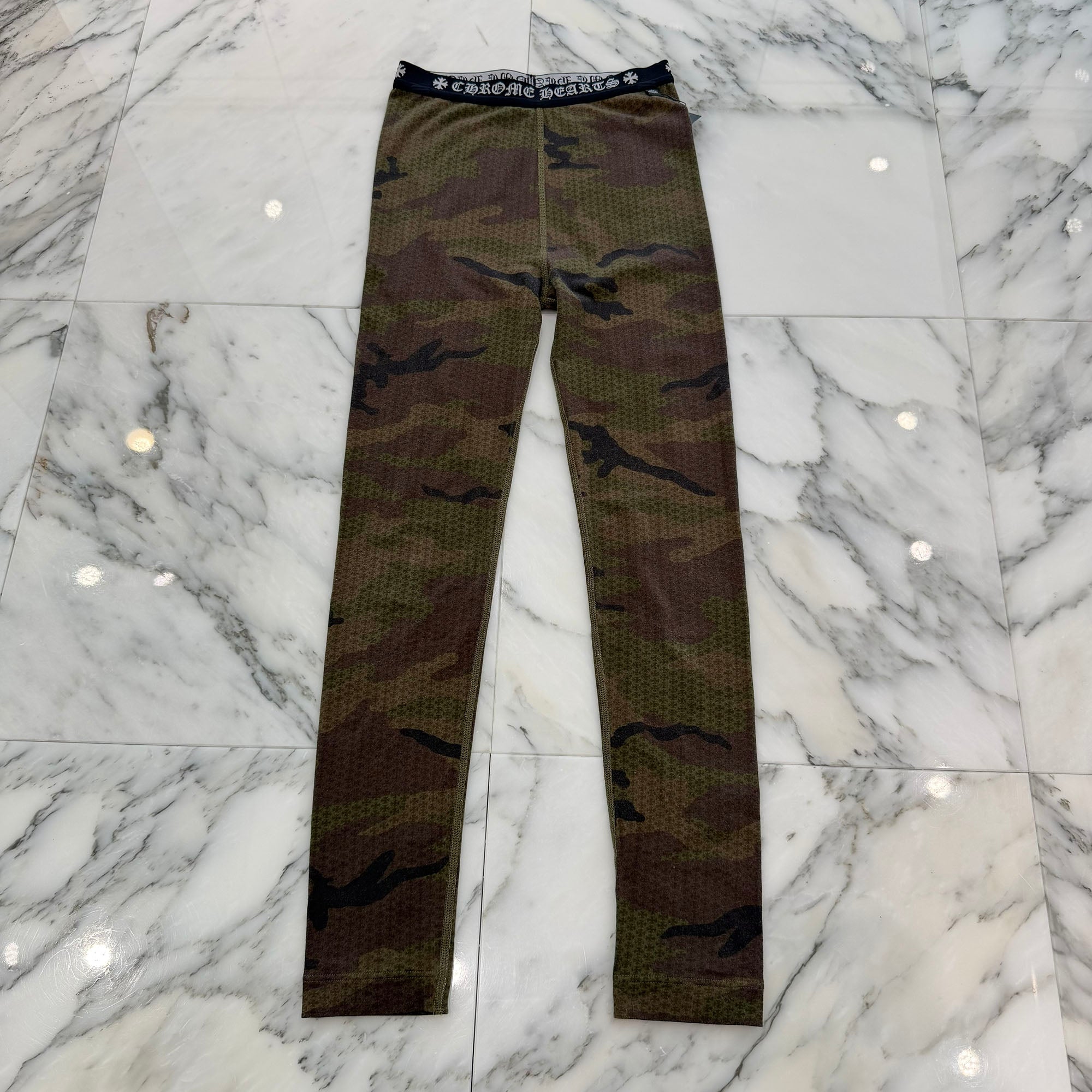 CHROMEHEARTS Horseshoe Camouflage Leggings Size S クロムハーツ ホースシュー カモフラ レギンス サイズS
