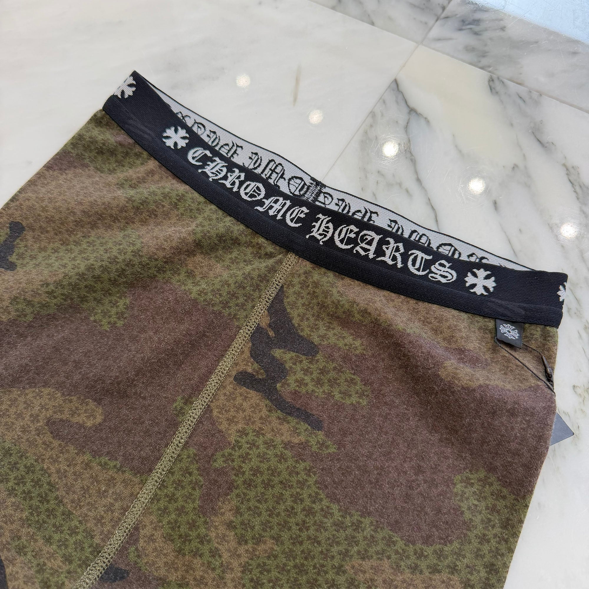 CHROMEHEARTS Horseshoe Camouflage Leggings Size S クロムハーツ ホースシュー カモフラ レギンス サイズS
