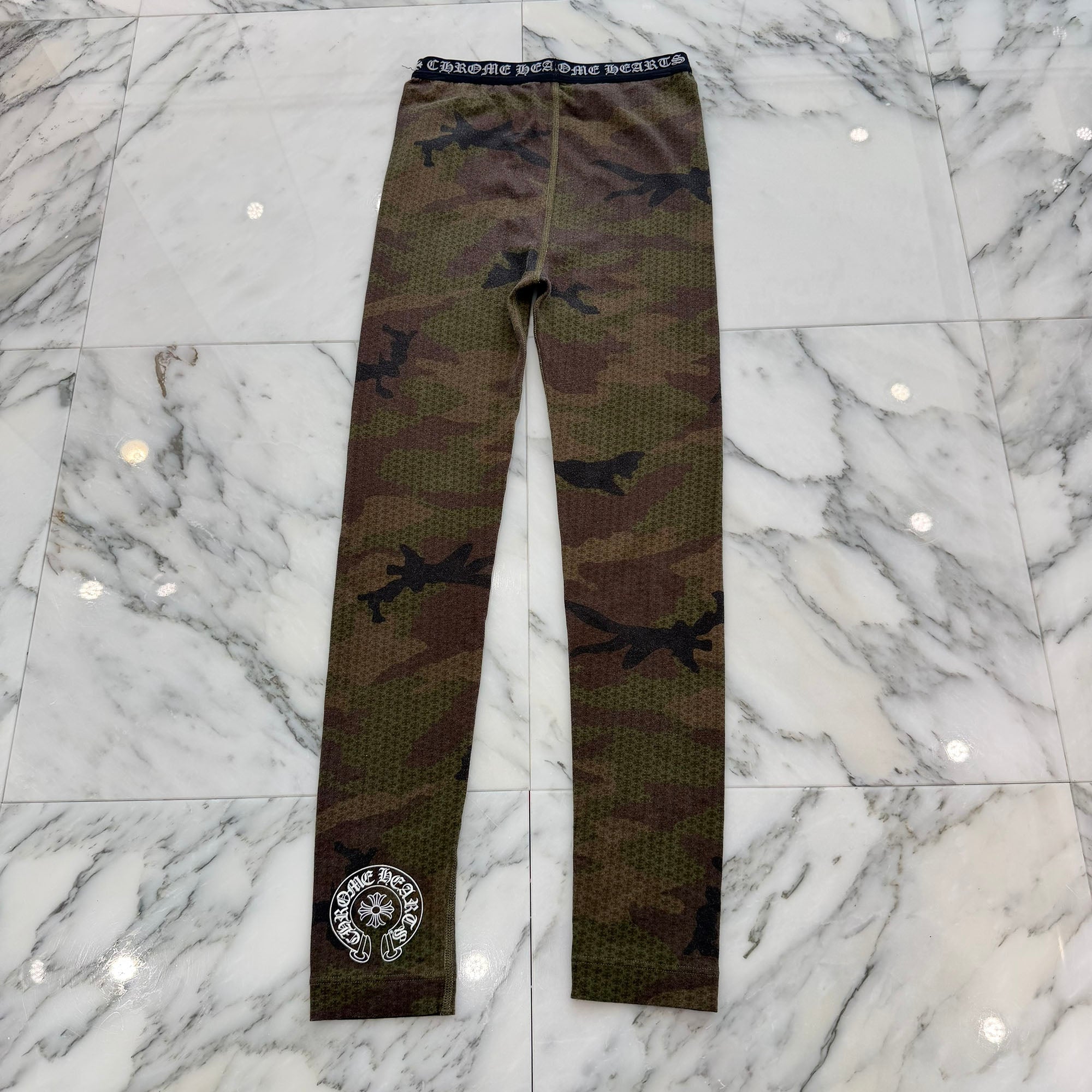 CHROMEHEARTS Horseshoe Camouflage Leggings Size S クロムハーツ ホースシュー カモフラ レギンス サイズS
