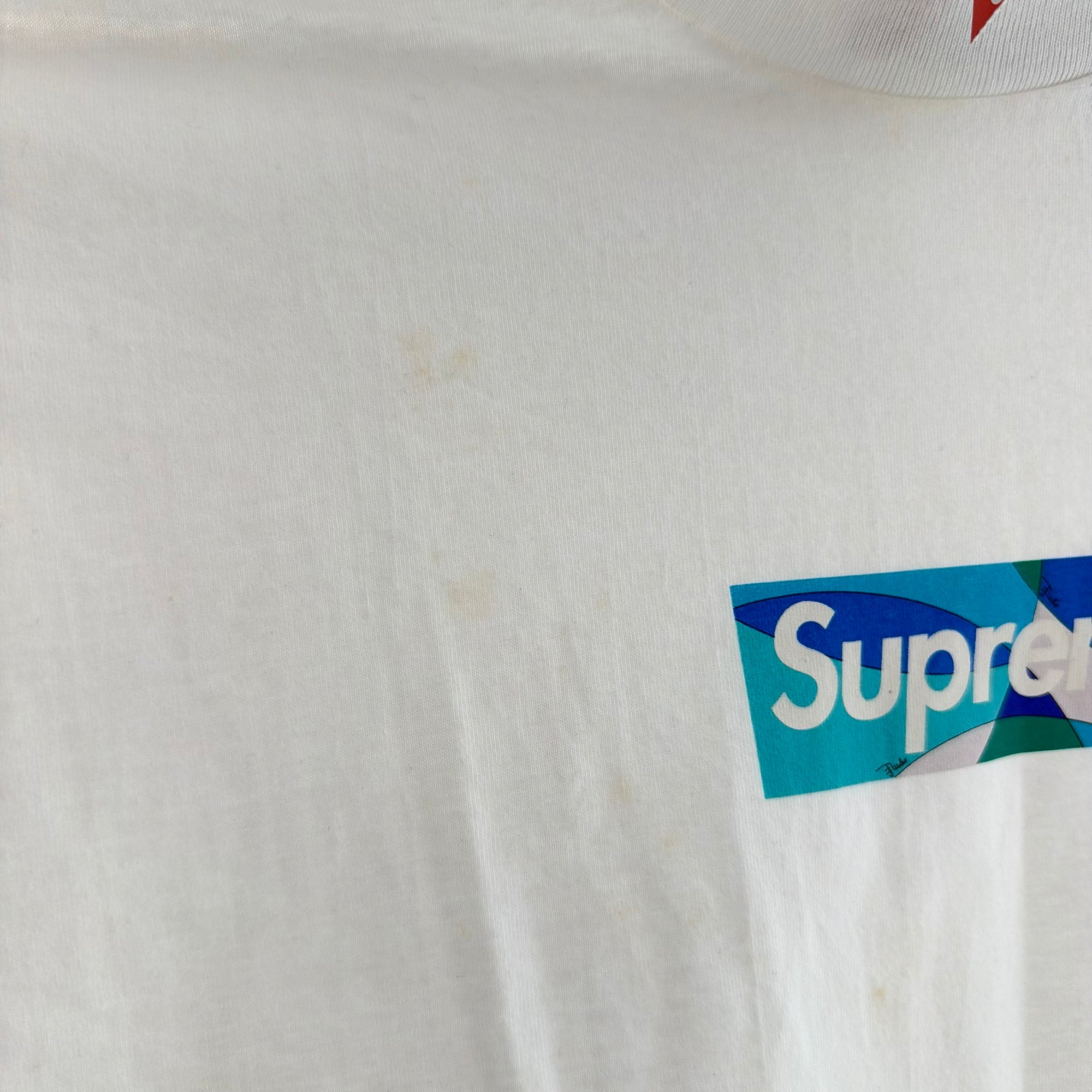 Supreme × Emilio Pucci 2021SS Box Logo Tee Size L シュプリーム×エミリオ・プッチ ボックスロゴ Tシャツ サイズL
