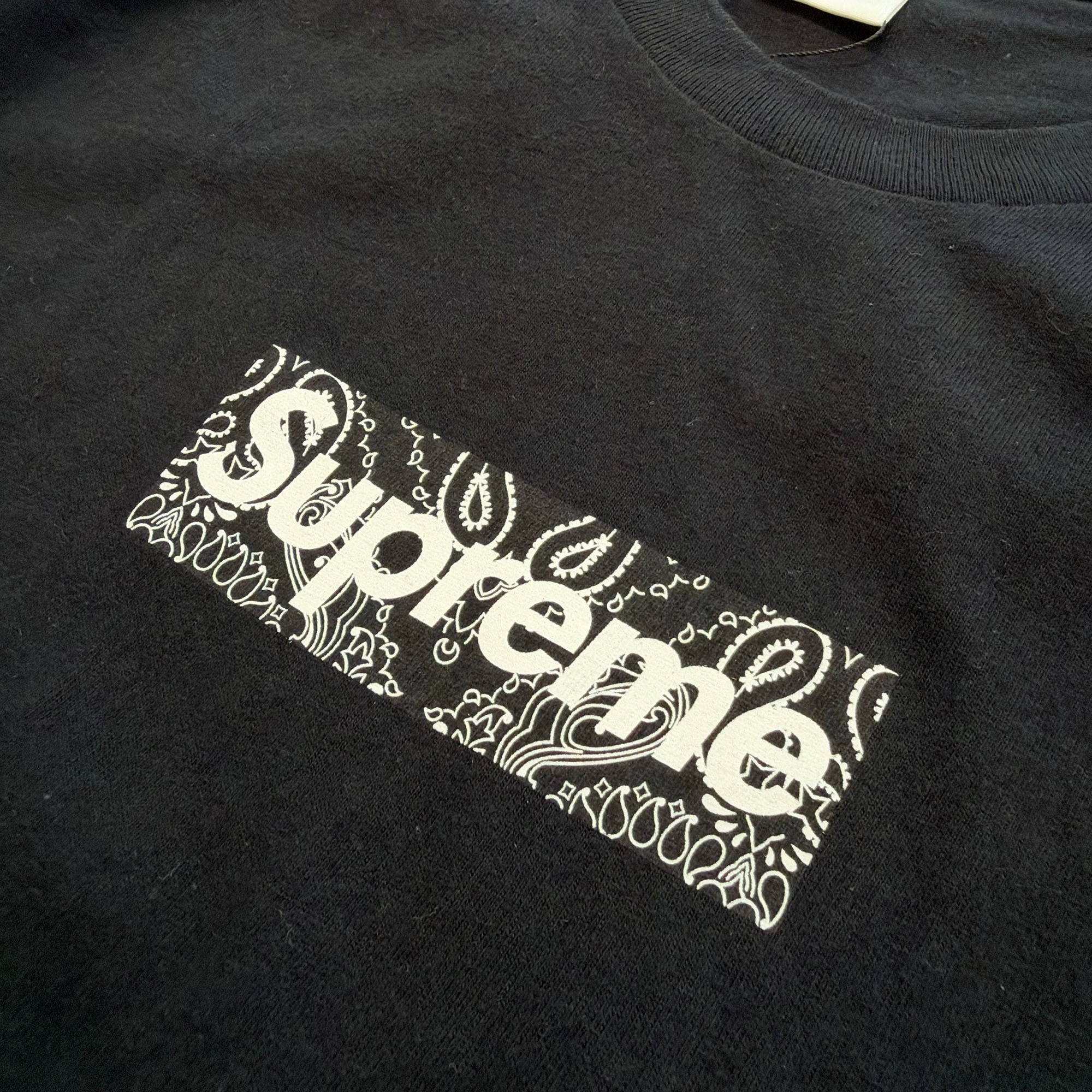 Supreme 2019AW Bandana Box Logo Tee Size M シュプリーム バンダナ ボックスロゴ Tシャツ サイズM