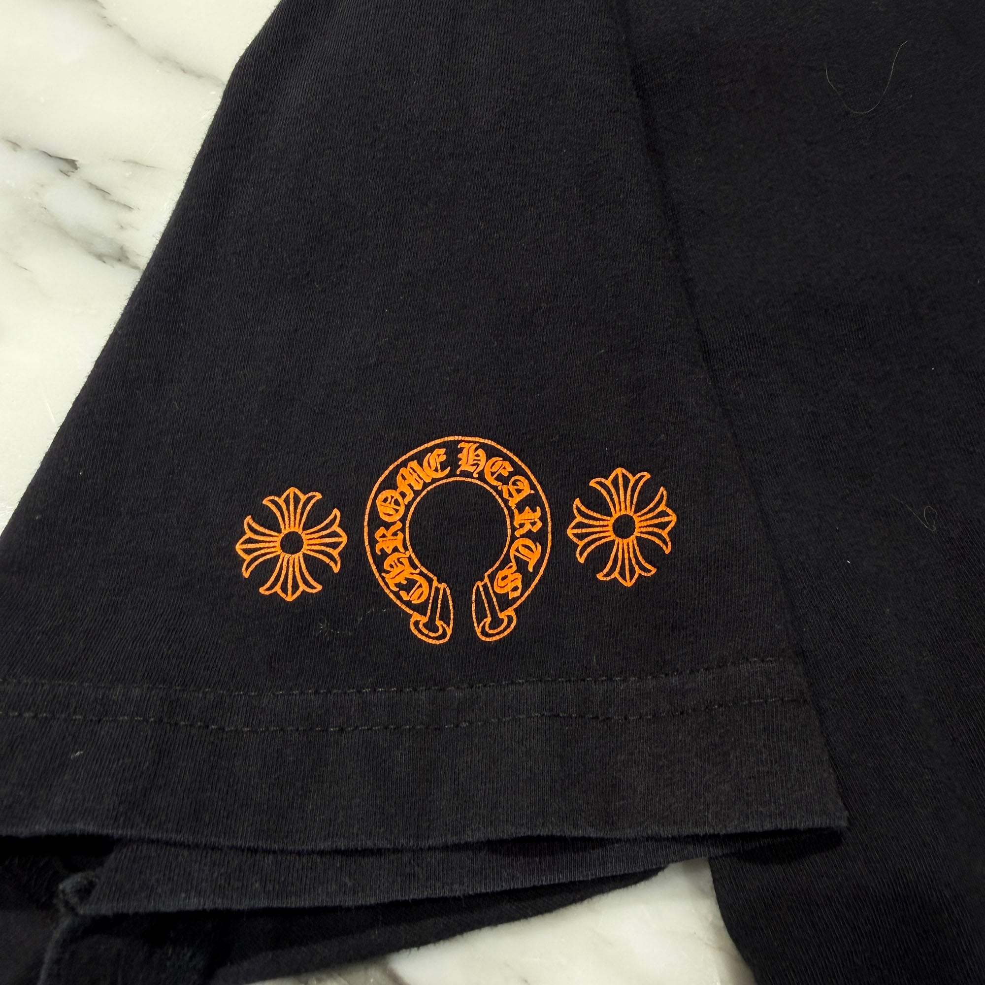CHROME HEARTS King Taco 3 Cemetery Cross Print Tee Size XL クロムハーツ キングタコ 3 セメタリークロス プリント Tシャツ サイズXL
