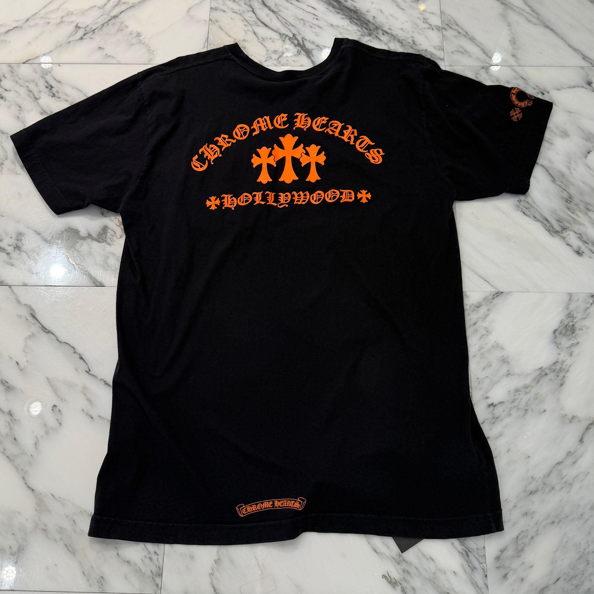 CHROME HEARTS King Taco 3 Cemetery Cross Print Tee Size XL クロムハーツ キングタコ 3 セメタリークロス プリント Tシャツ サイズXL