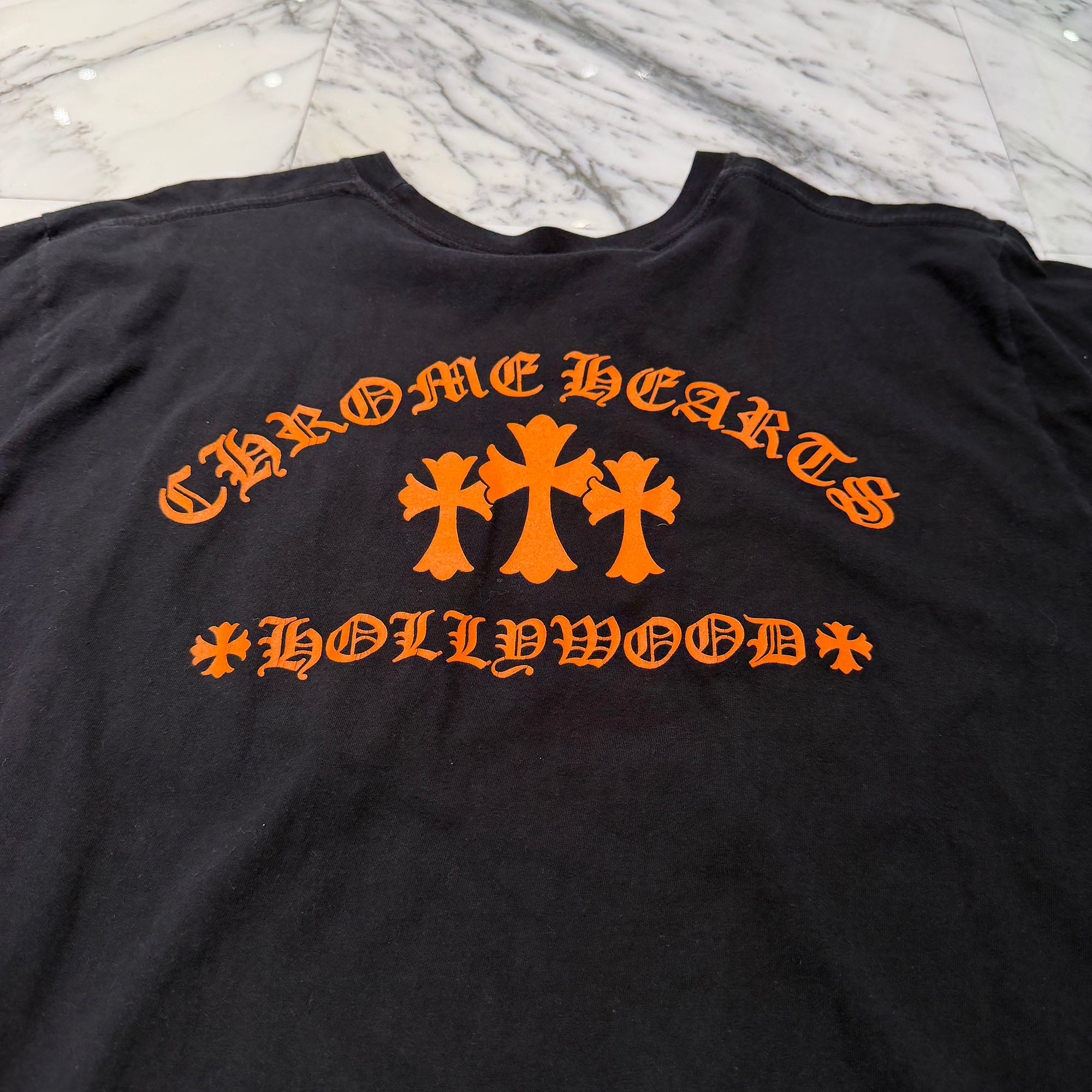 CHROME HEARTS King Taco 3 Cemetery Cross Print Tee Size XL クロムハーツ キングタコ 3 セメタリークロス プリント Tシャツ サイズXL