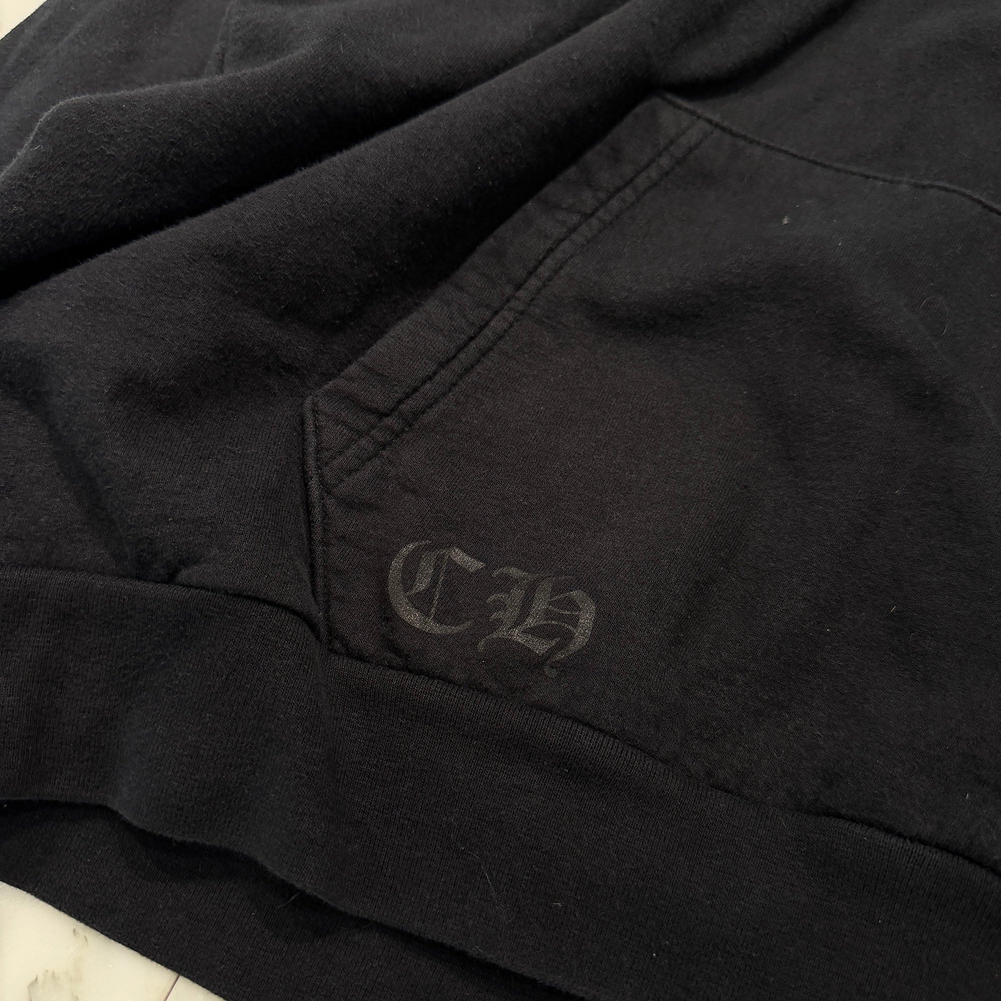 CHROME HEARTS Cross Tire Track Pullover Hoodie Size XL クロムハーツ クロス タイヤトラック プルオーバーフーディー サイズXL