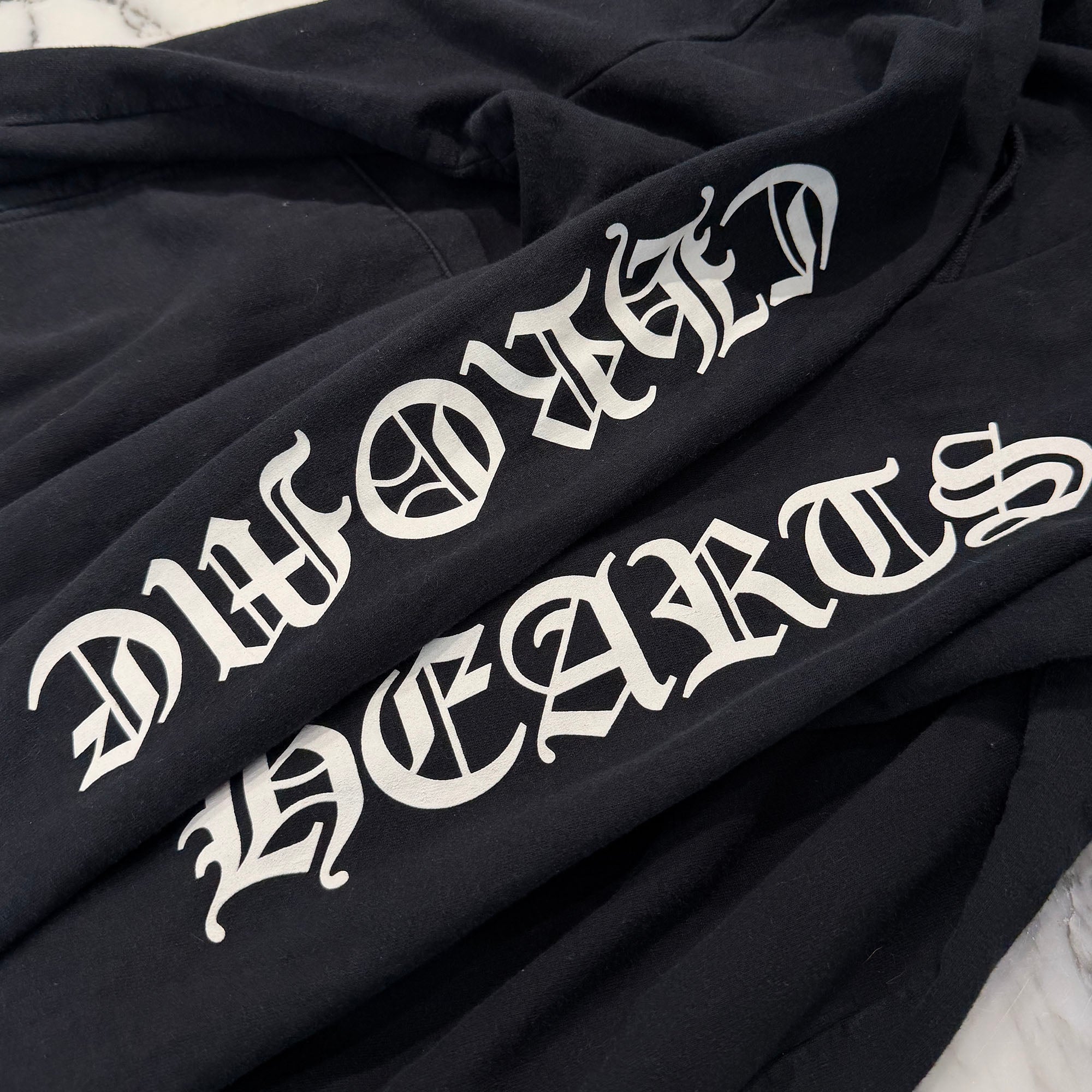 CHROME HEARTS Cross Tire Track Pullover Hoodie Size XL クロムハーツ クロス タイヤトラック プルオーバーフーディー サイズXL