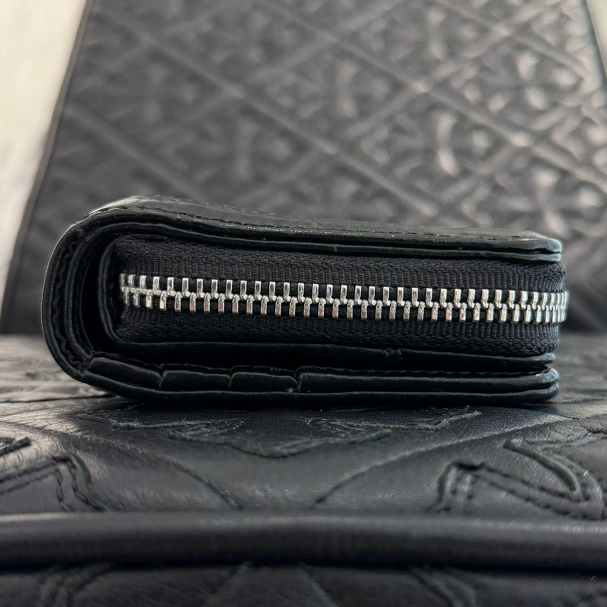 CHROME HEARTS Square Zip Bill Wallet クロムハーツ スクエアジップ ビルウォレット