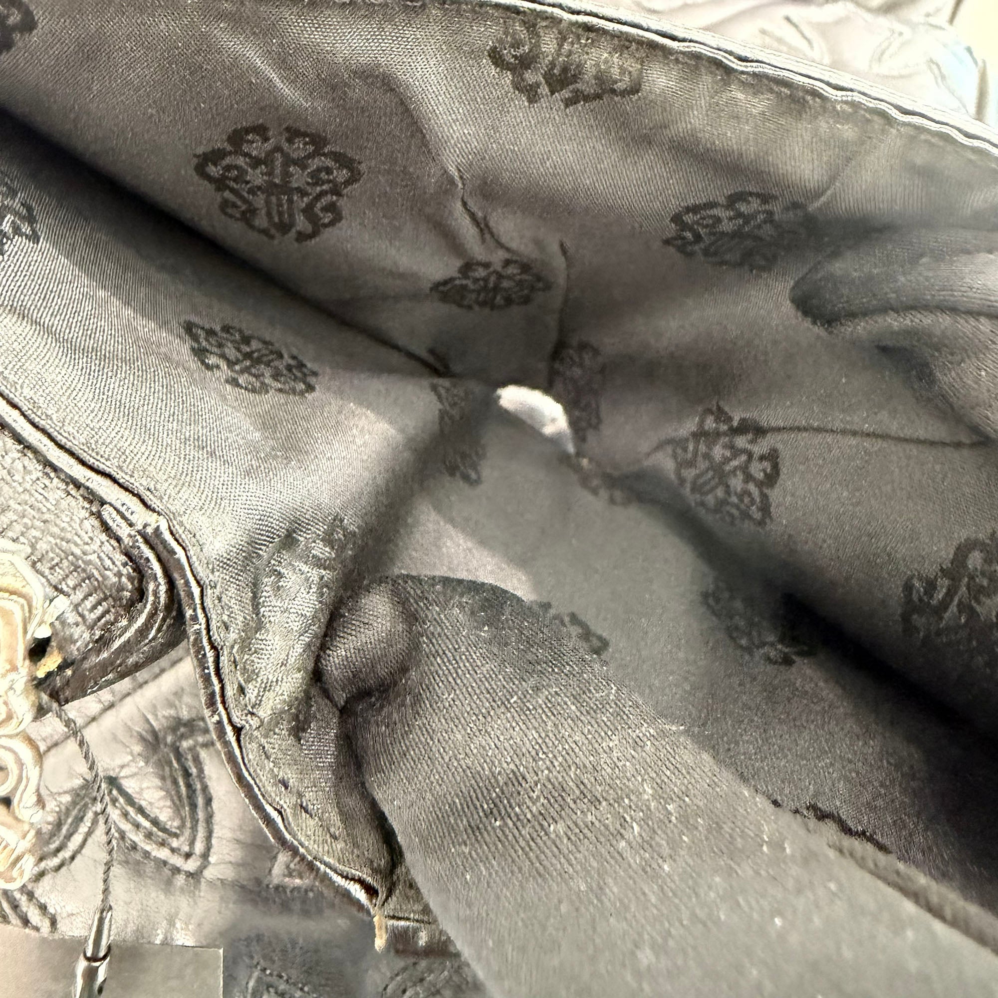 CHROME HEARTS Square Zip Bill Wallet クロムハーツ スクエアジップ ビルウォレット