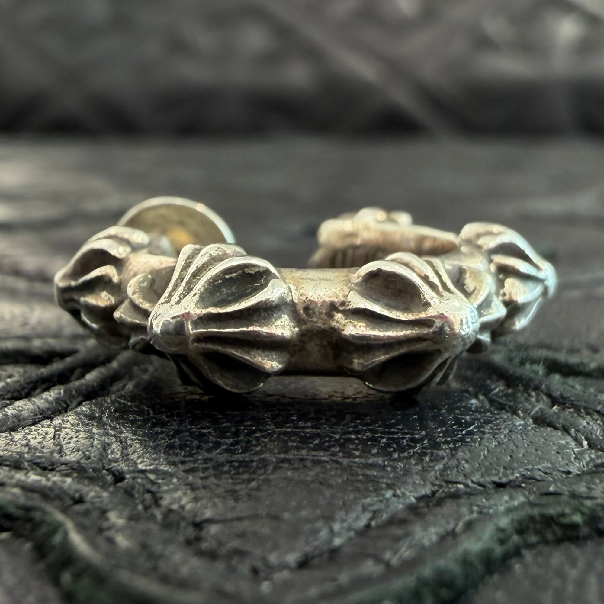 CHROME HEARTS CH CROSS HOOP Earring クロムハーツ CHクロス フープ