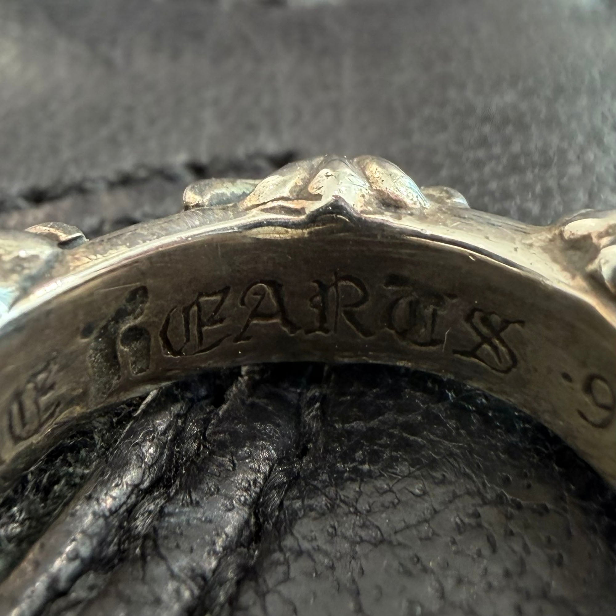 CHROME HEARTS CH CROSS HOOP Earring クロムハーツ CHクロス フープ イヤリング ピアス