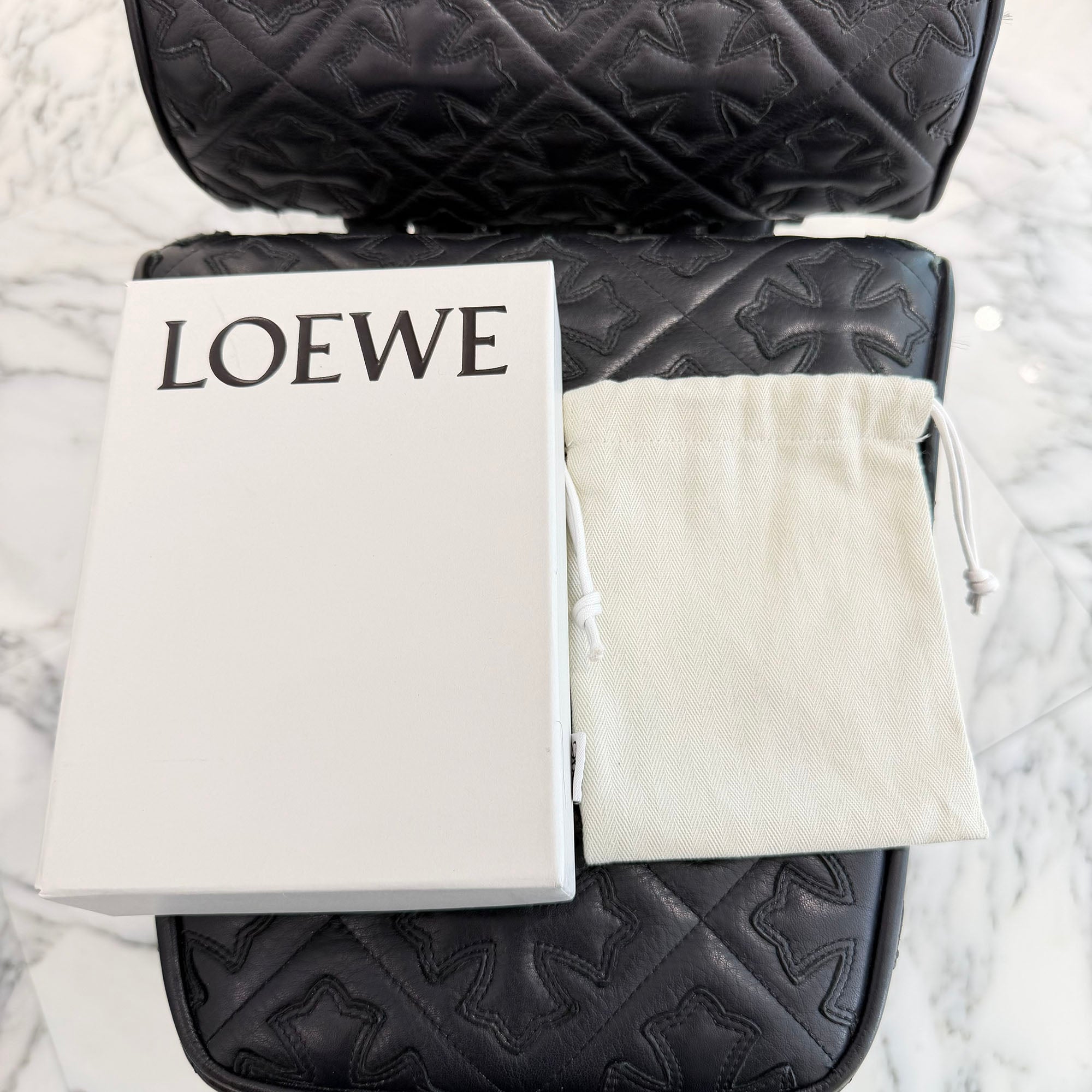 LOEWE Anagram Logo Repeat Key Case C499K92X01 ロエベ アナグラム ロゴ リピート キーケース