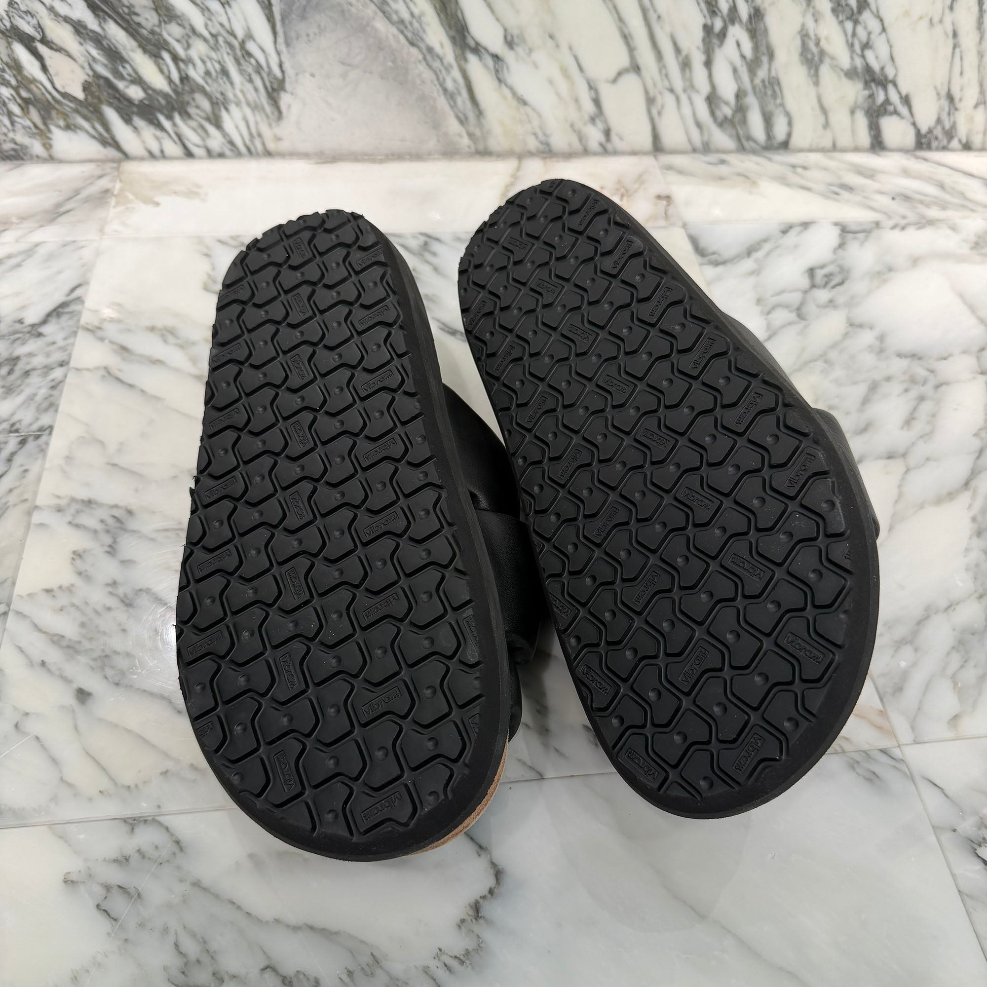 Sacai 2023SS Padded Leather Multiple Sole Sandals SCM-089 Size 44(約29cm) サカイ パデッドレザー マルチソールサンダル サイズ44(約29cm)