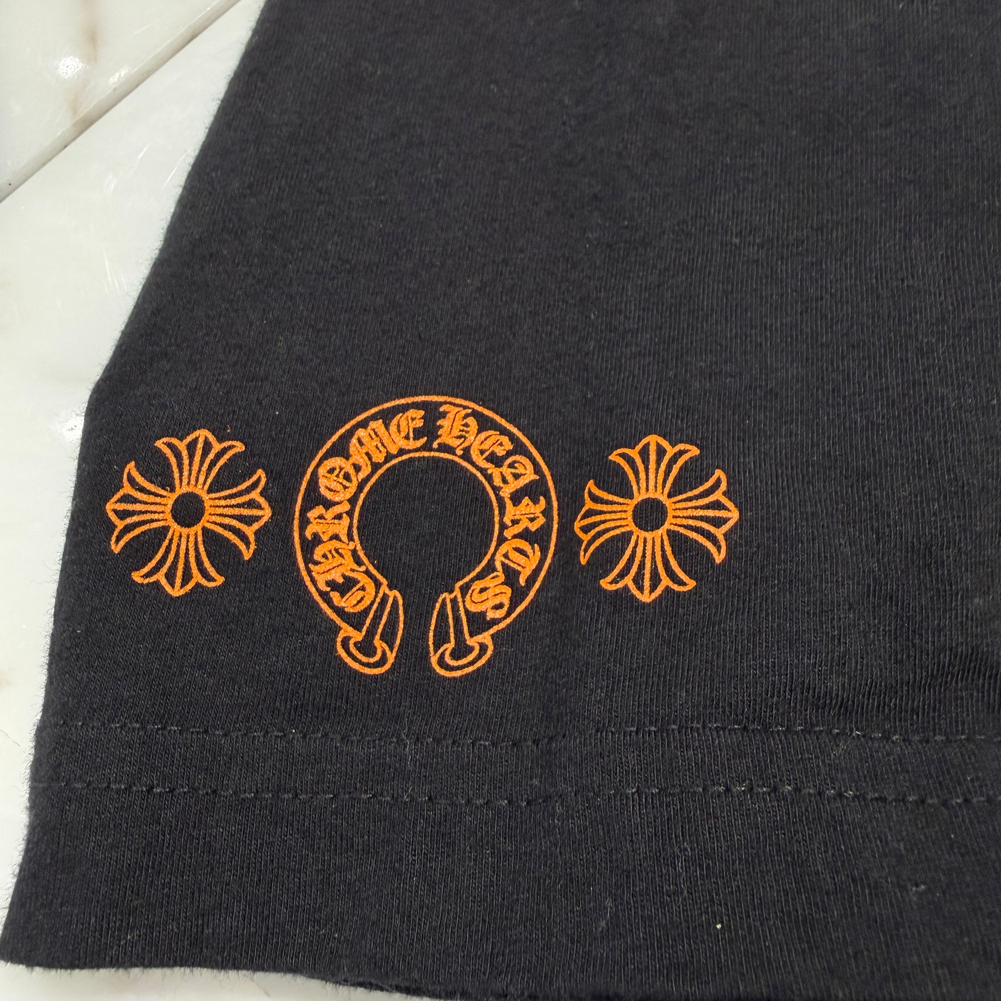 CHROME HEARTS King Taco 3 Cemetery Cross Print Tee Size XL クロムハーツ キングタコ 3 セメタリークロス プリント Tシャツ サイズXL