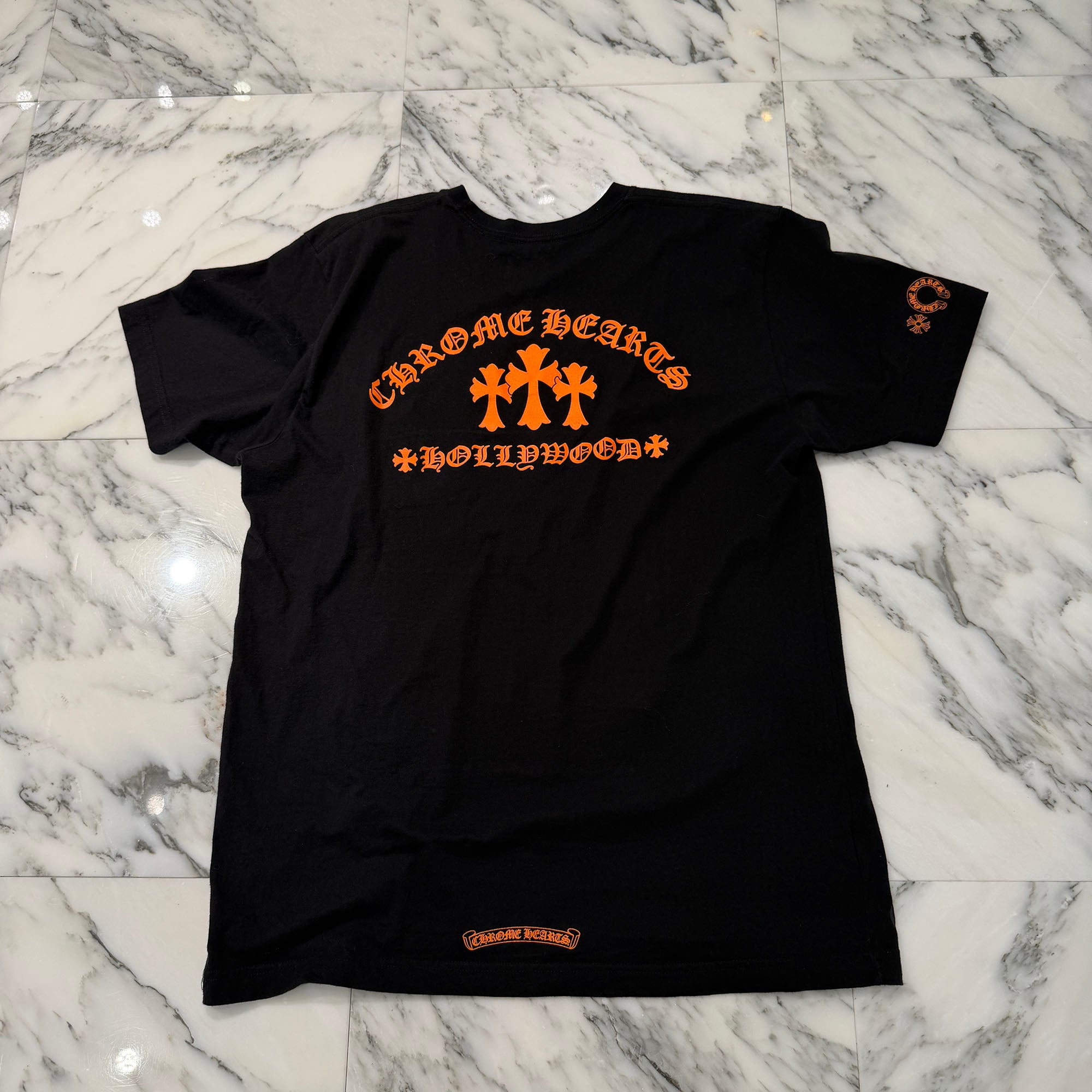 CHROME HEARTS King Taco 3 Cemetery Cross Print Tee Size XL クロムハーツ キングタコ 3 セメタリークロス プリント Tシャツ サイズXL