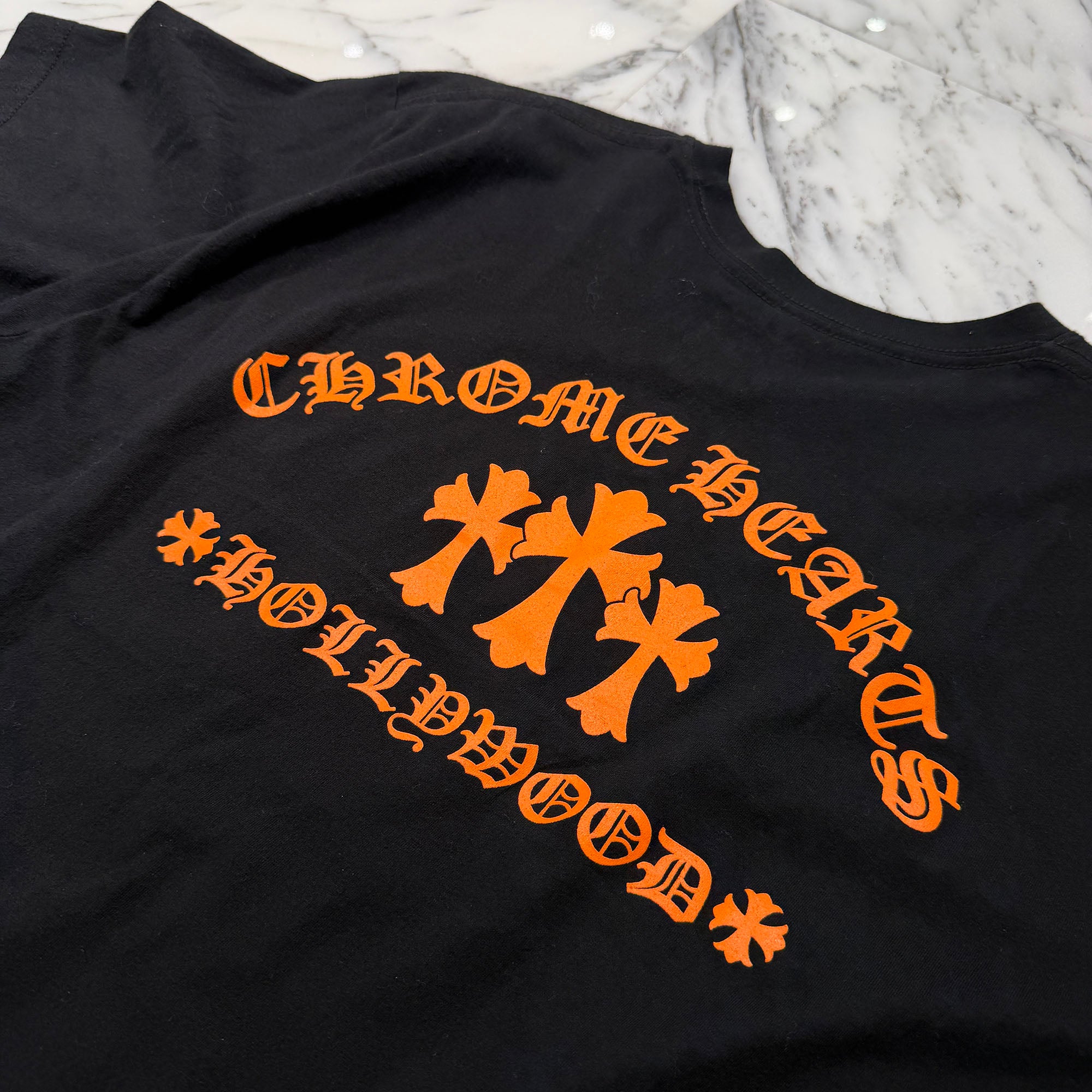 CHROME HEARTS King Taco 3 Cemetery Cross Print Tee Size XL クロムハーツ キングタコ 3 セメタリークロス プリント Tシャツ サイズXL