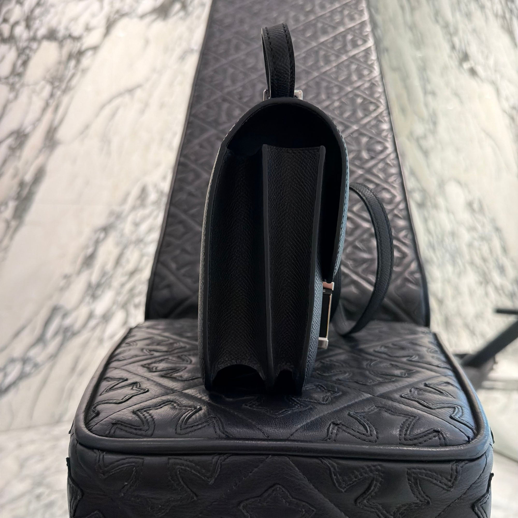 HERMES Constance III Mini 18 Bag "Noir" K刻印 エルメス コンスタンス コンスタンス 3 ミニ 18 バッグ "ノワール" K刻印