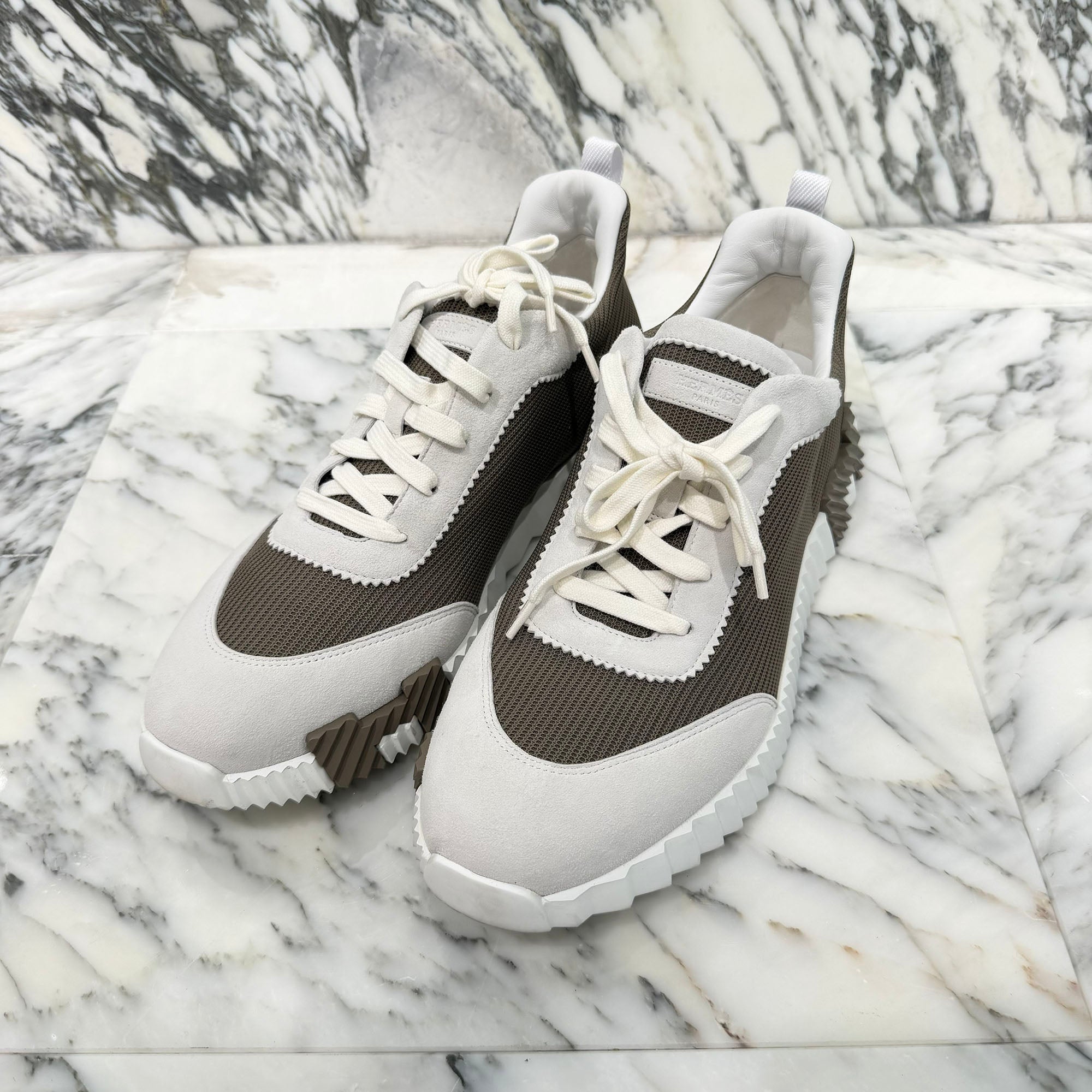 HERMES 2023SS " Bouncing " Mesh Sneakers H231764ZH06390 Size 44 (約：28.0cm～29.0cm) エルメス " バウンシング " メッシュスニーカー サイズ44 (約：28.0cm～29.0cm)