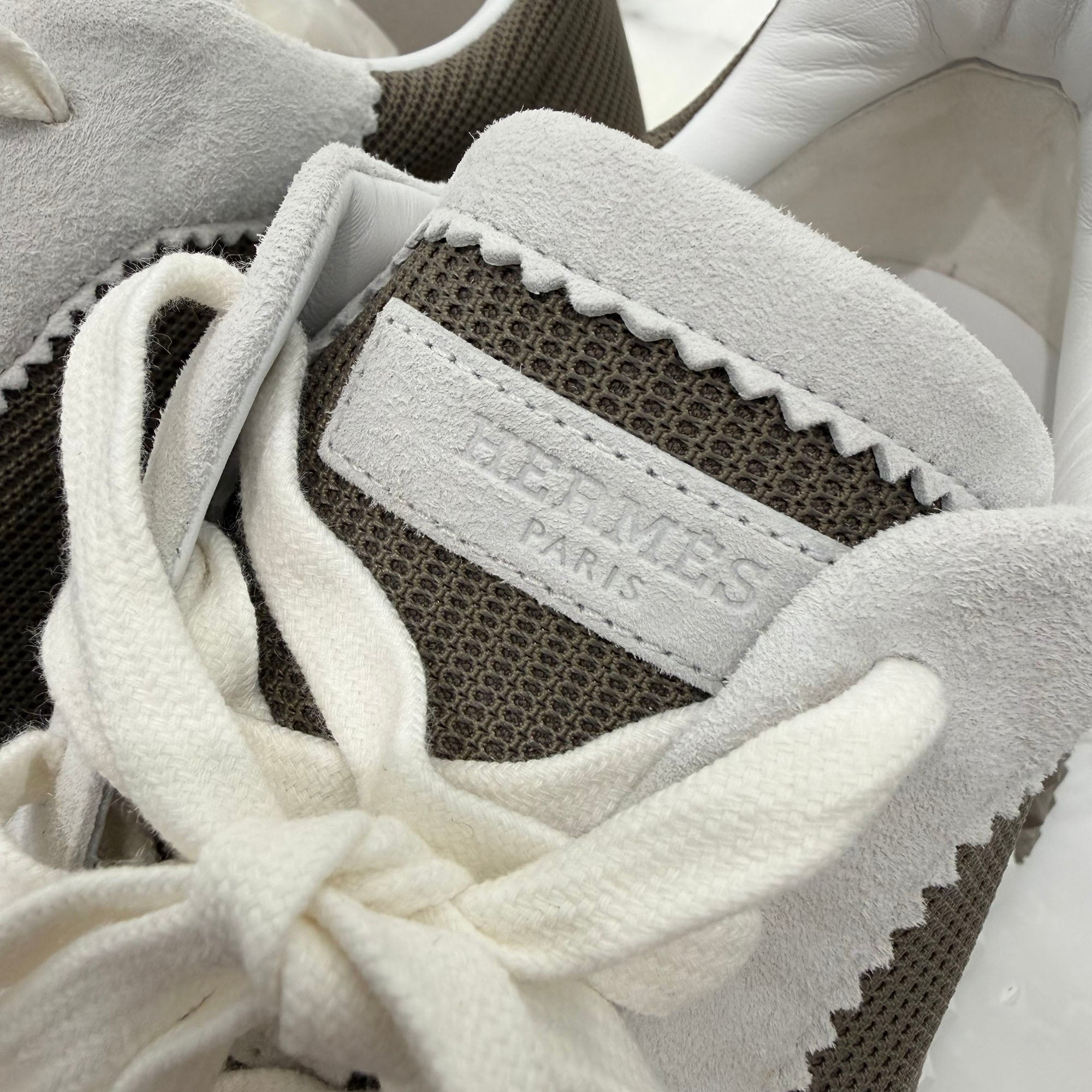HERMES 2023SS " Bouncing " Mesh Sneakers H231764ZH06390 Size 44 (約：28.0cm～29.0cm) エルメス " バウンシング " メッシュスニーカー サイズ44 (約：28.0cm～29.0cm)