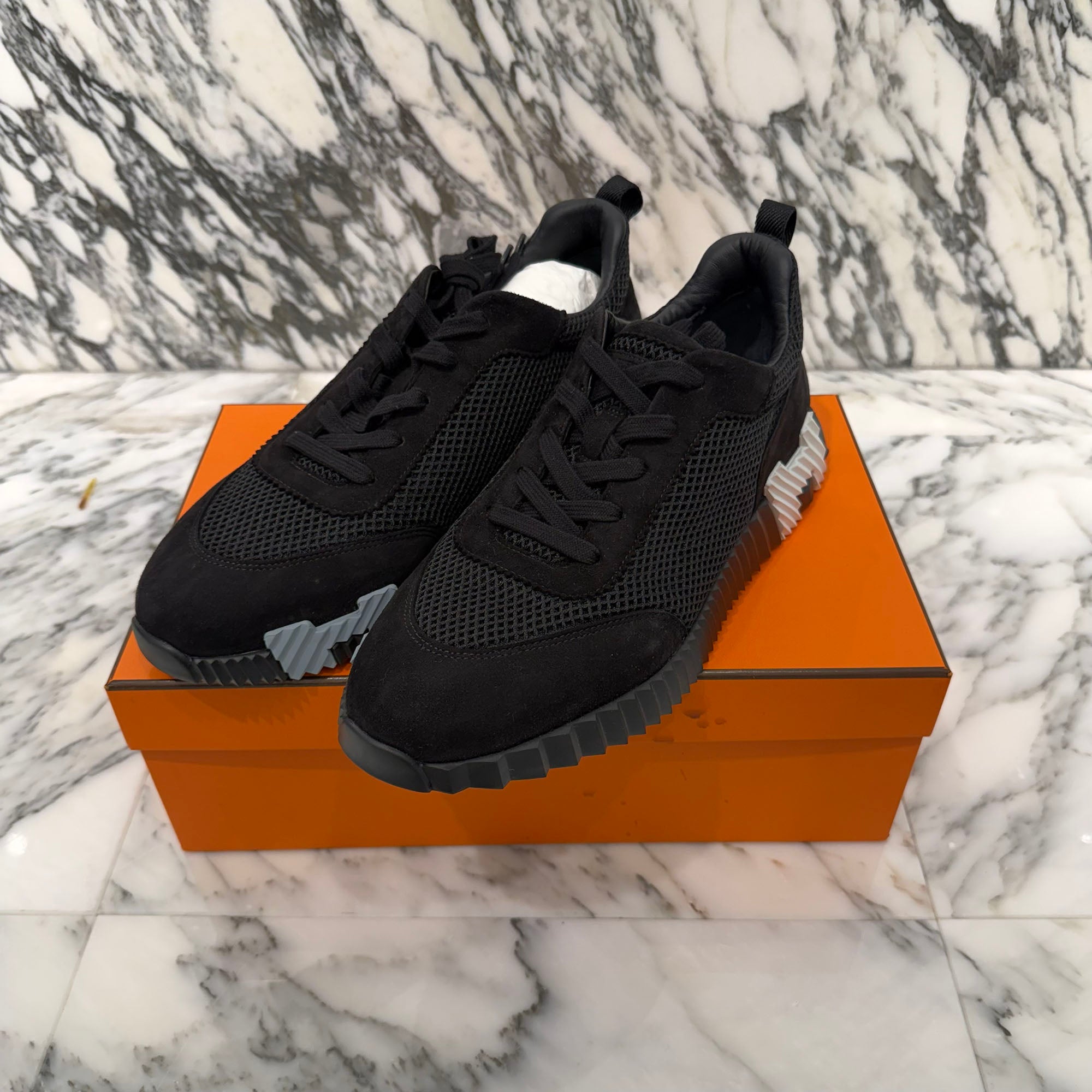 HERMES 2023SS " Bouncing " Mesh Sneakers H232856ZH01395 Size 44 (約：28.0cm～29.0cm) エルメス " バウンシング " メッシュスニーカー サイズ44 (約：28.0cm～29.0cm)