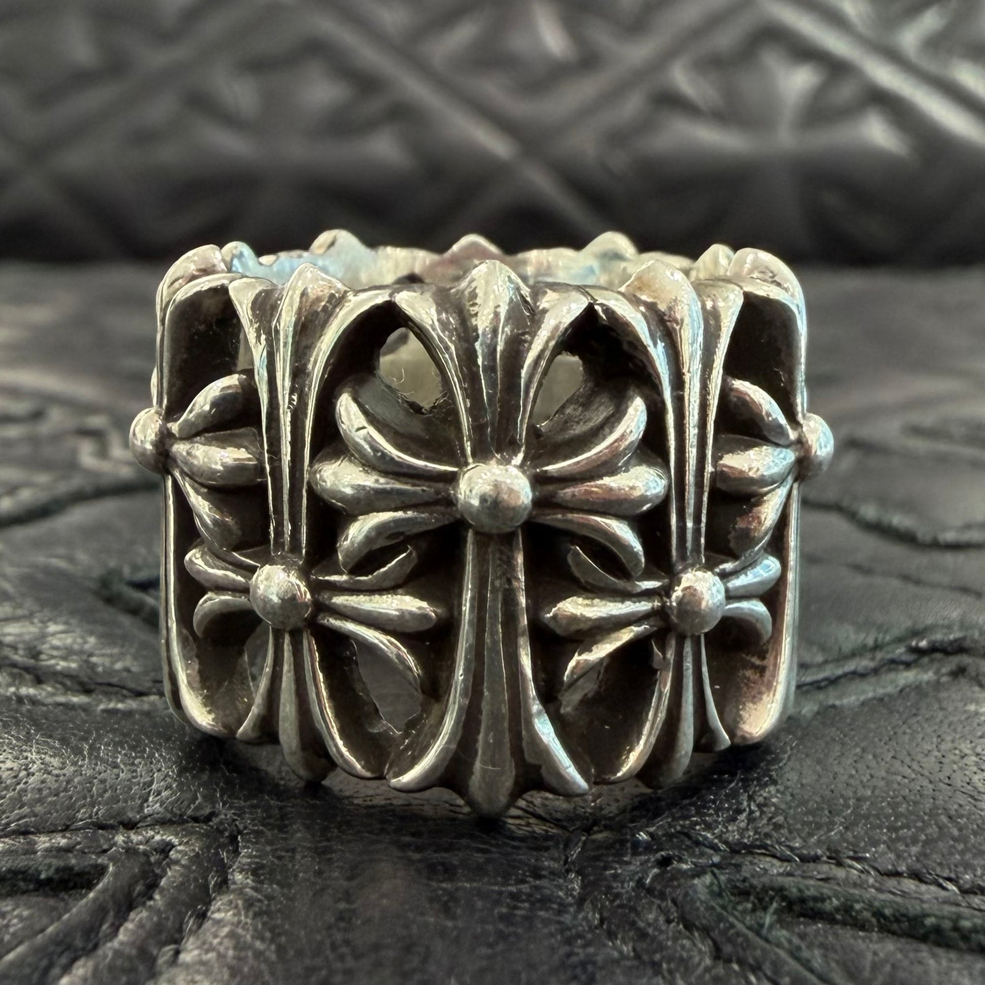 CHROME HEARTS Cemetery Cross Ring Size 20号 クロムハーツ セメタリークロスリング サイズ20号