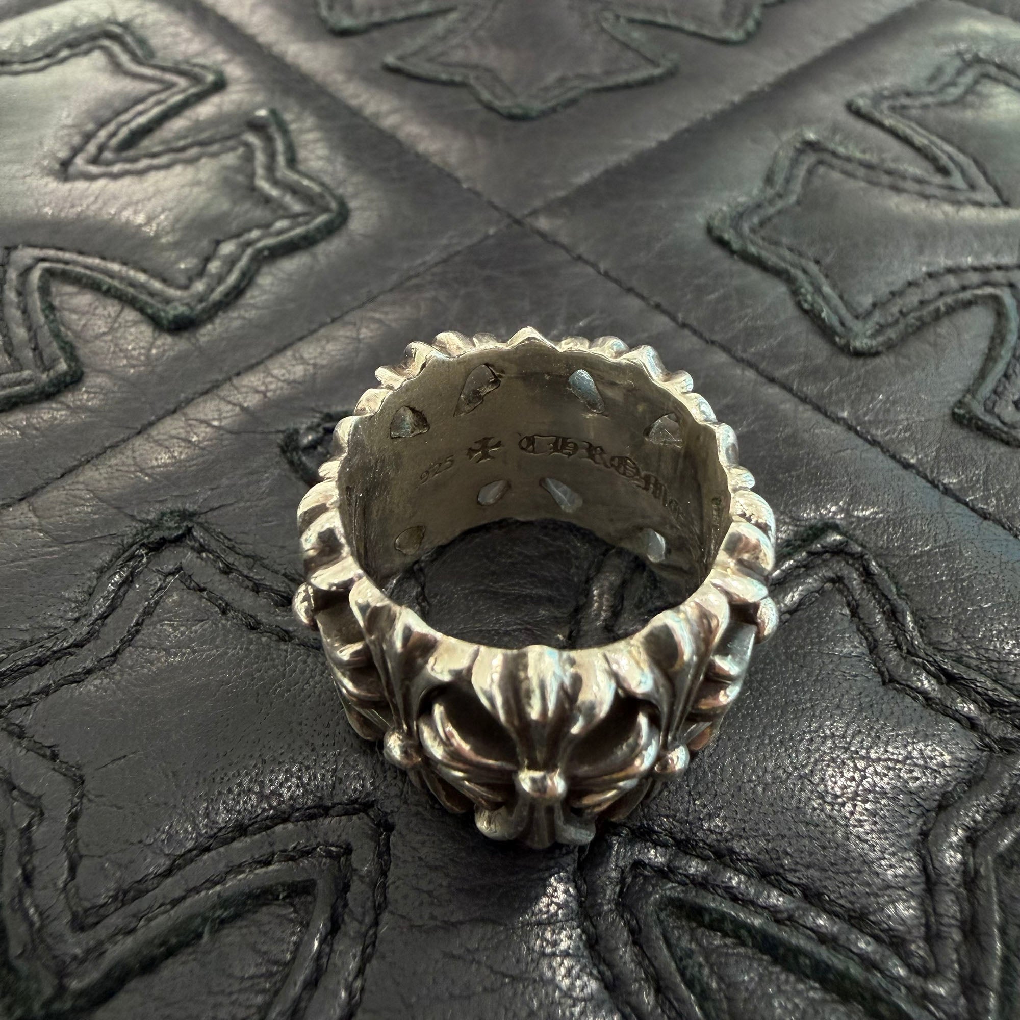 CHROME HEARTS Cemetery Cross Ring Size 20号 クロムハーツ セメタリークロスリング サイズ20号