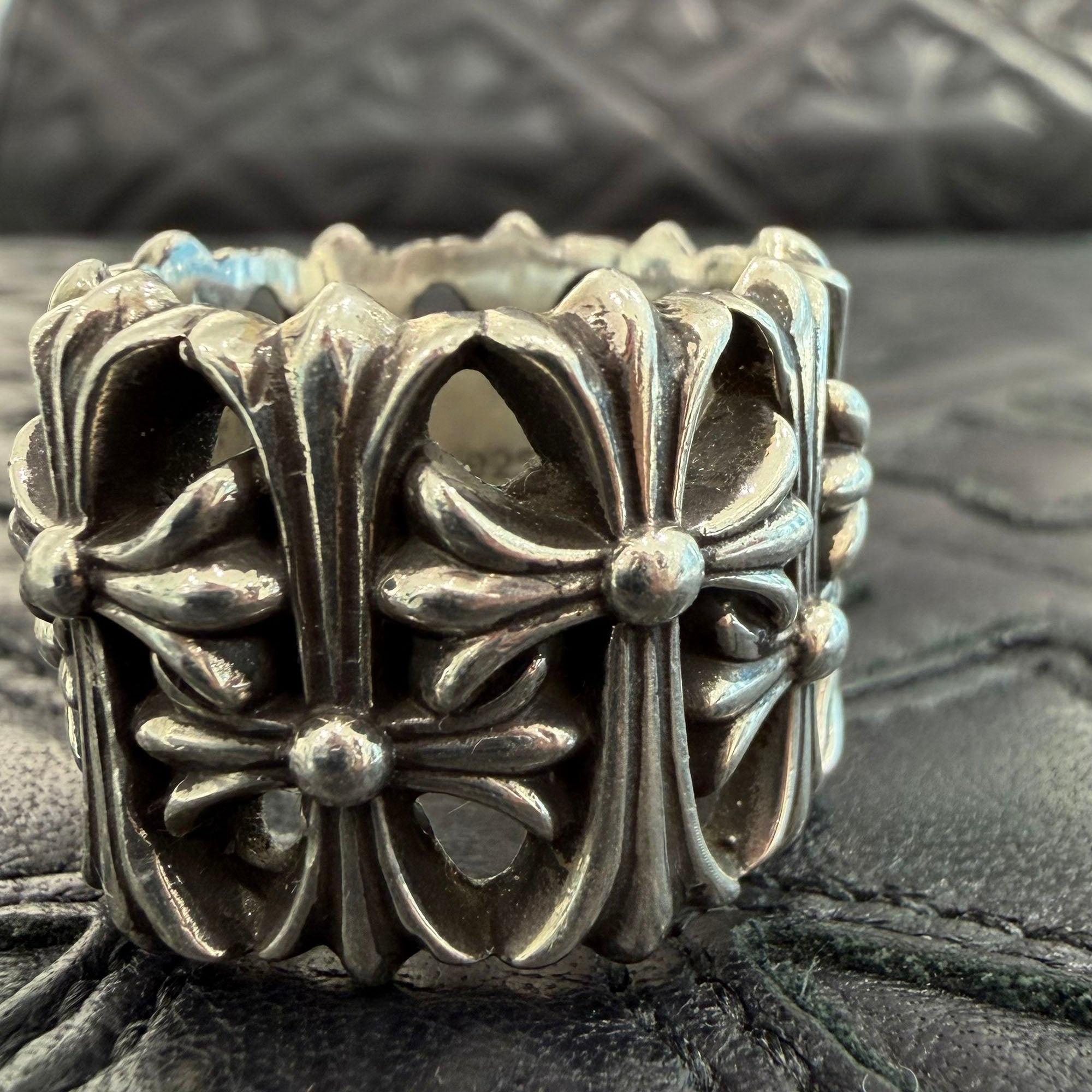 CHROME HEARTS Cemetery Cross Ring Size 20号 クロムハーツ セメタリークロスリング サイズ20号