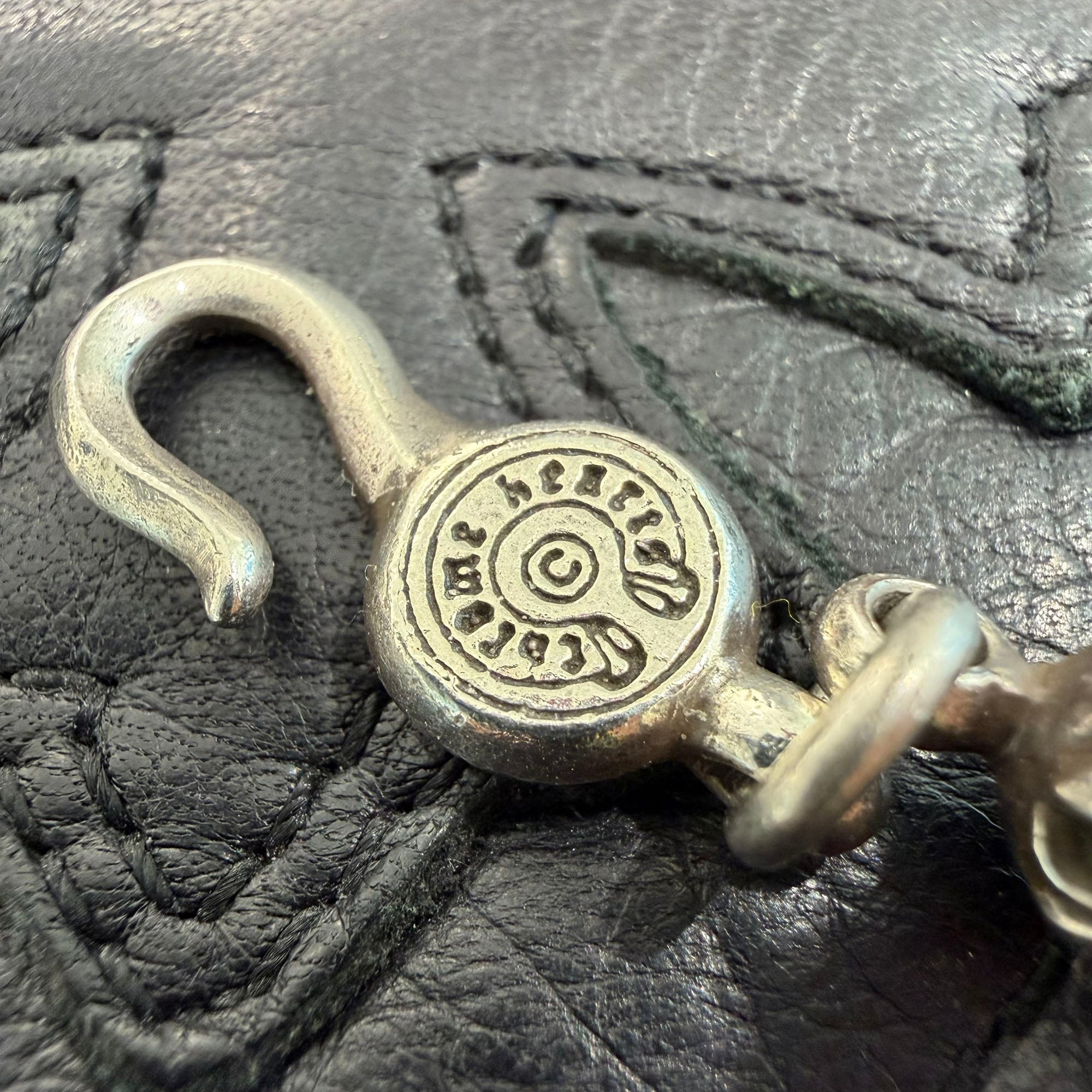 CHROME HEARTS CH Cross Pendant Small with Cross Ball Necklace クロムハーツ CHクロス ペンダント スモール ウィズ クロスボール ネックレス