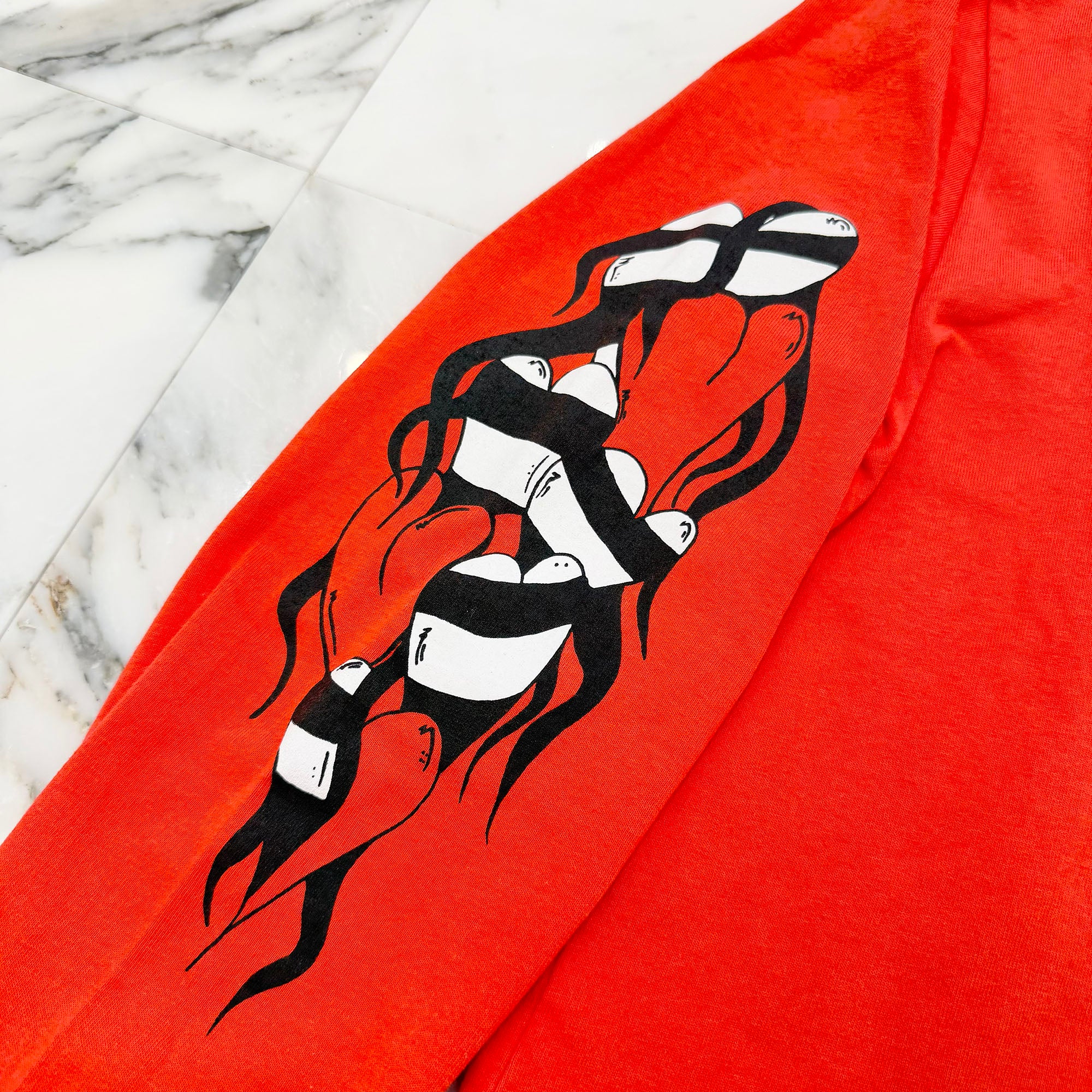 CHROME HEARTS × MATTY BOY 2023SS Sadistic Lipstick Long Sleeve Tee Size XS クロムハーツ × マッティボーイ サディスティックリップスティック ロングスリーブTシャツ サイズXS