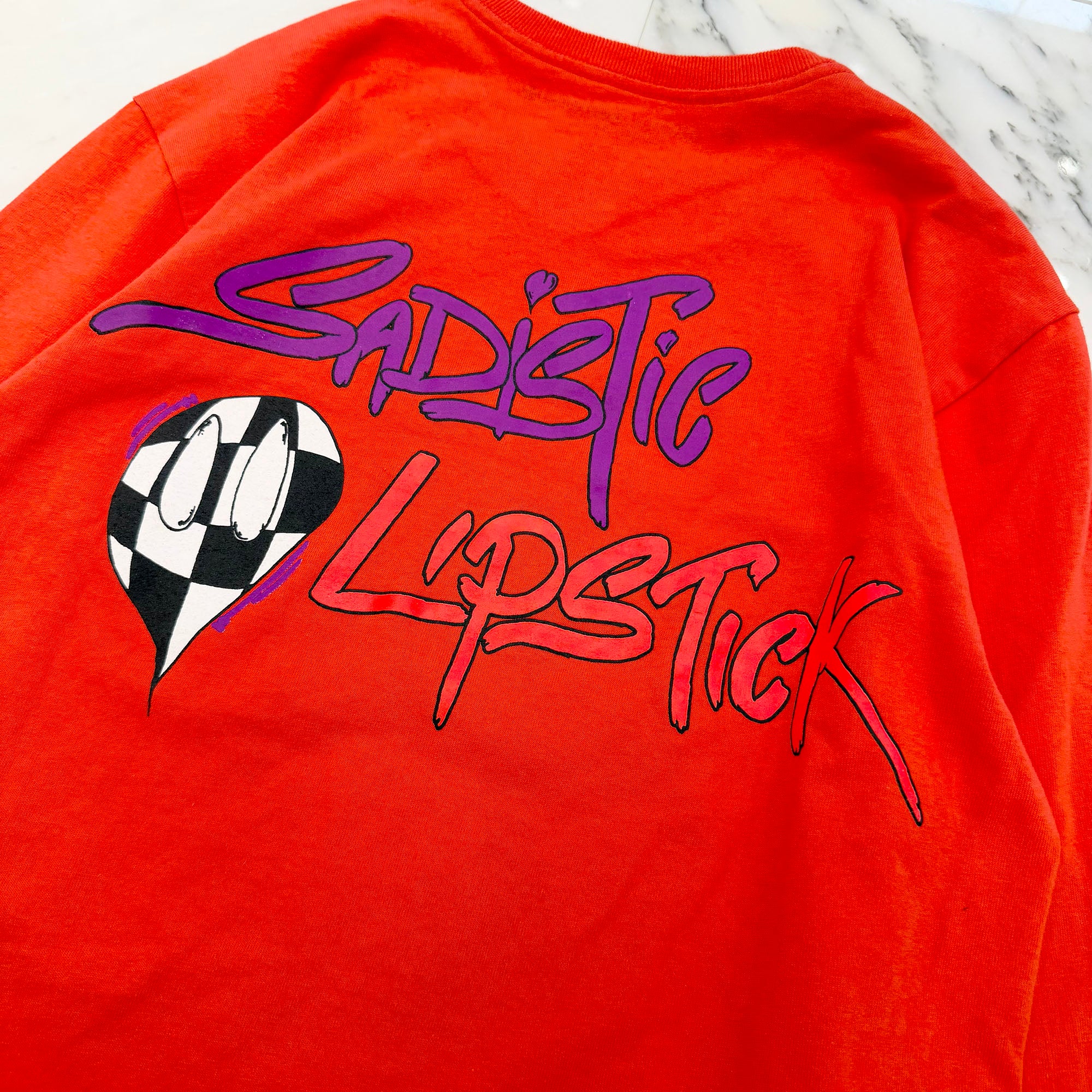 CHROME HEARTS × MATTY BOY 2023SS Sadistic Lipstick Long Sleeve Tee Size XS クロムハーツ × マッティボーイ サディスティックリップスティック ロングスリーブTシャツ サイズXS