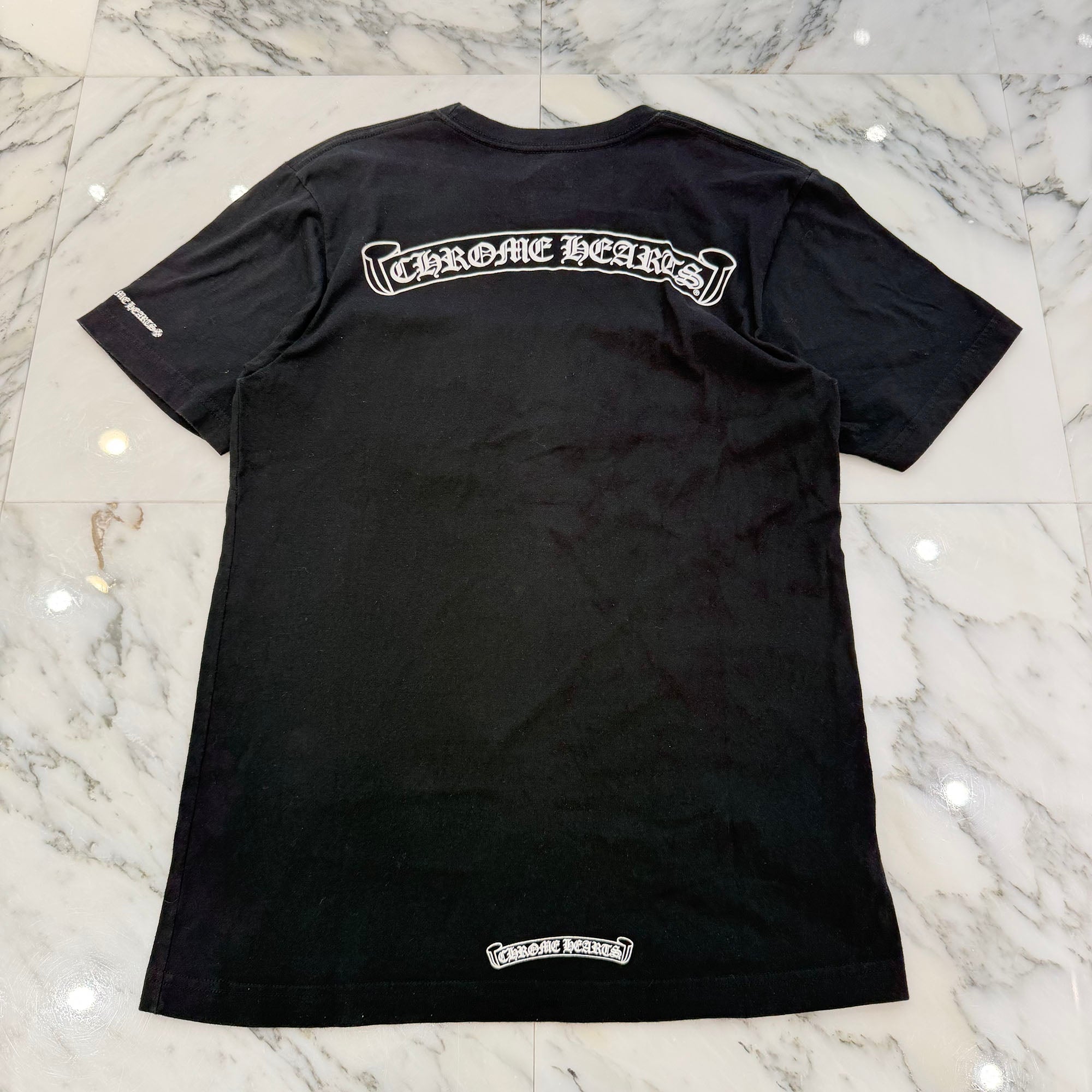CHROME HEARTS Back Scroll Tee Size M クロムハーツ バックスクロール Tシャツ サイズM