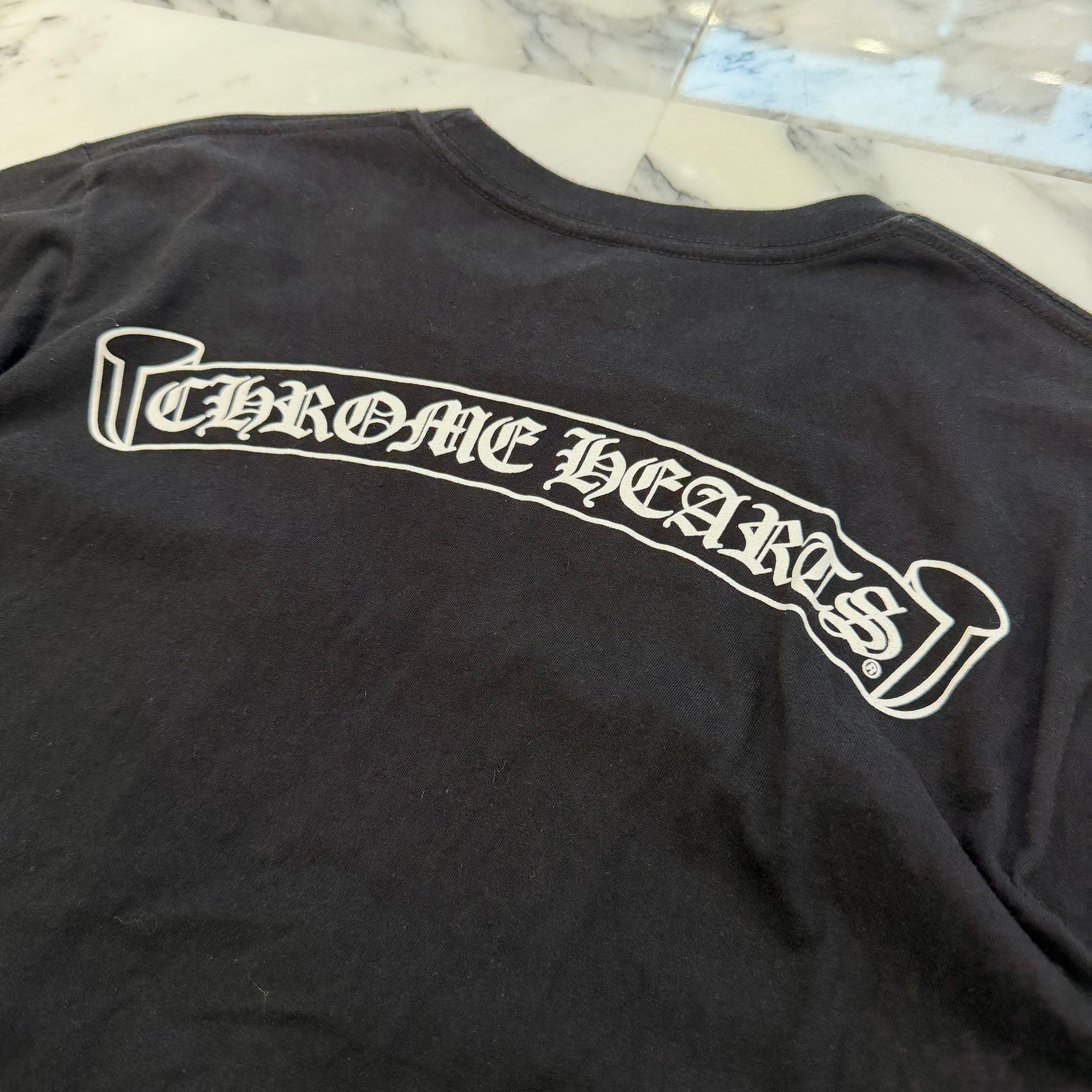CHROME HEARTS Back Scroll Tee Size M クロムハーツ バックスクロール Tシャツ サイズM