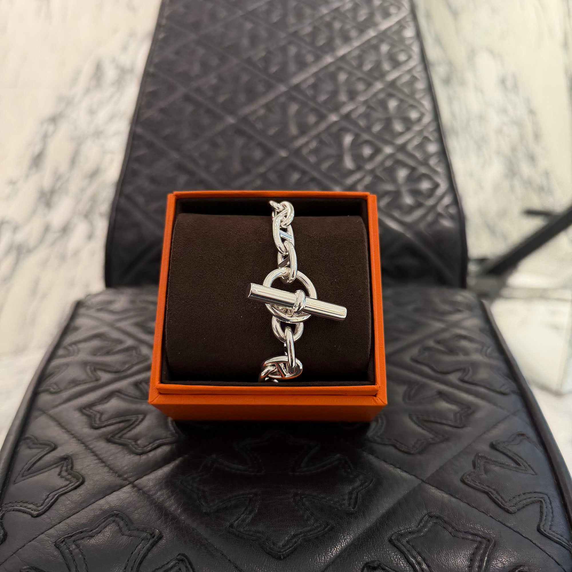 HERMES Chaine d'Ancre MM 17 エルメス シェーヌダンクル MM 17コマ