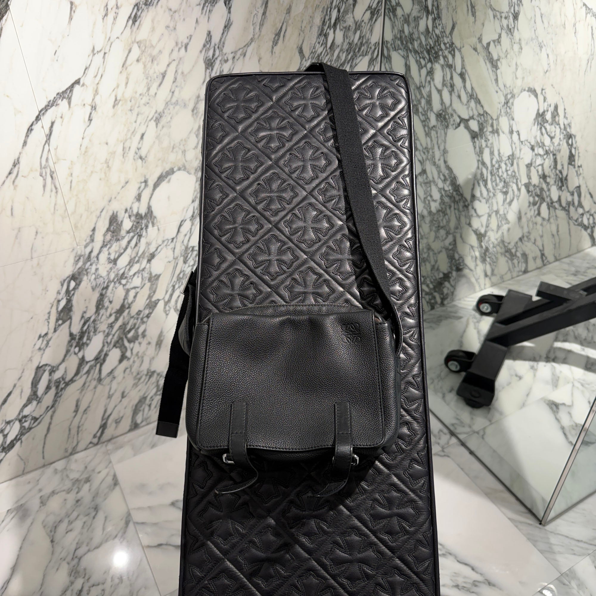 LOEWE 2023AW Military Messenger Shoulder Bag XS ロエベ ミリタリー メッセンジャー ショルダーバッグ XS